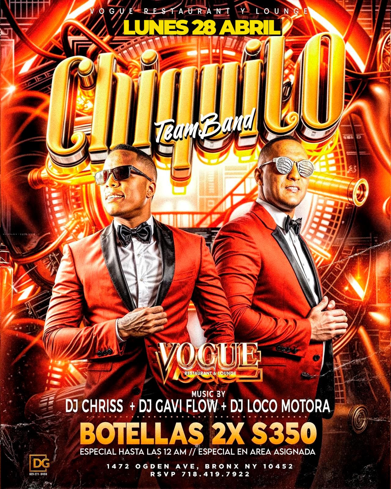 CHIQUITO TEAM BAND
