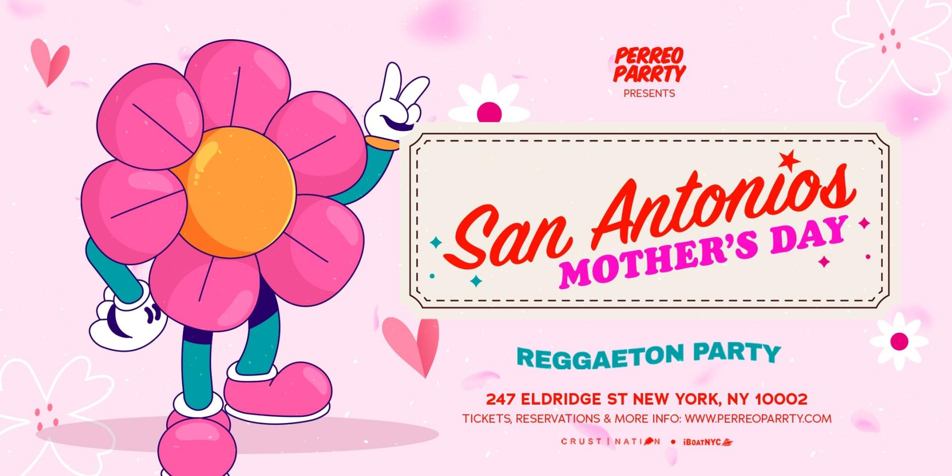 MOTHER'S DAY PARTY  at San Antonios NYC - FREE DRINK TO ALL MOMS