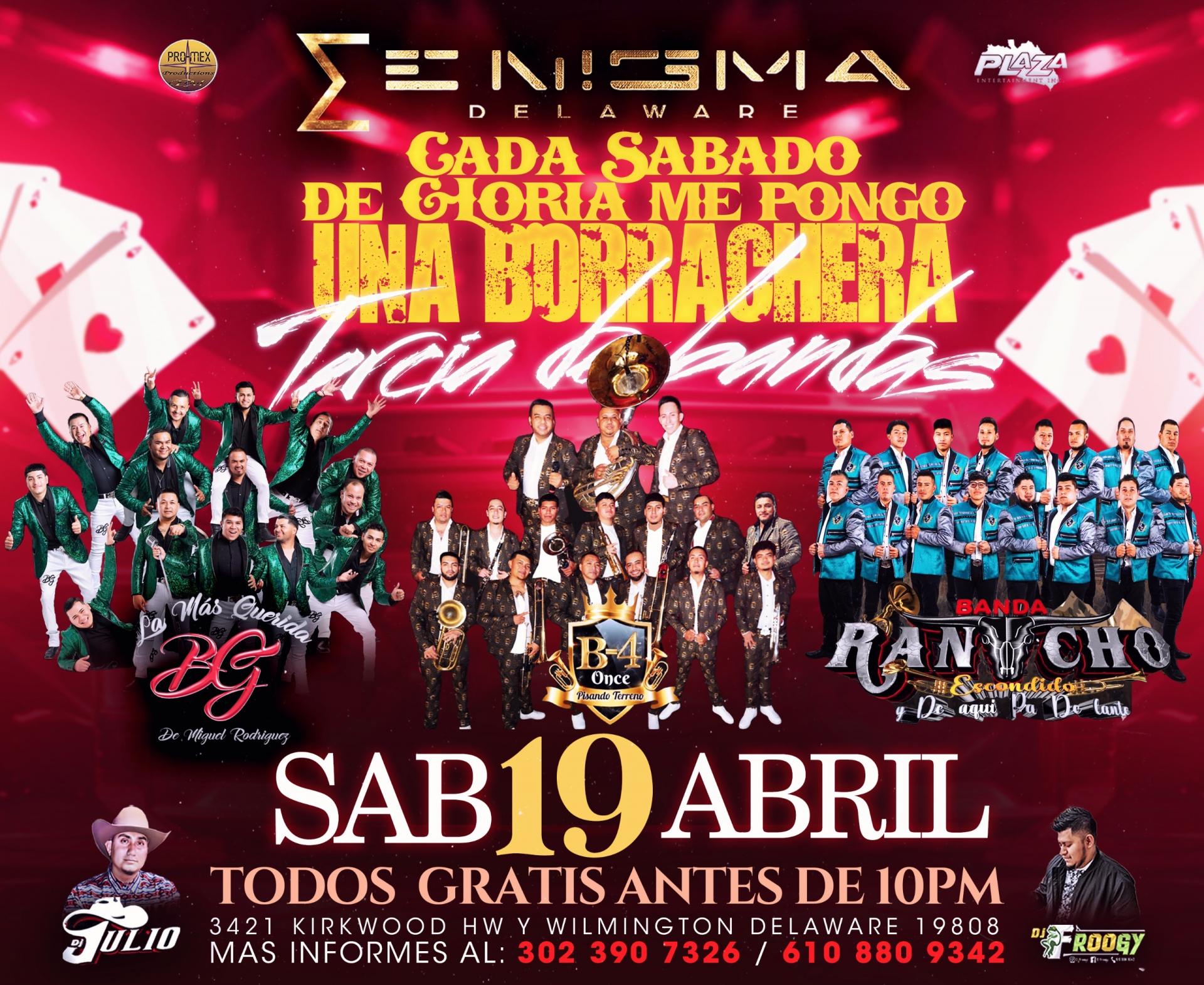 Buy tickets for TERCIA DE BANDAS TERCIA DE BANDAS