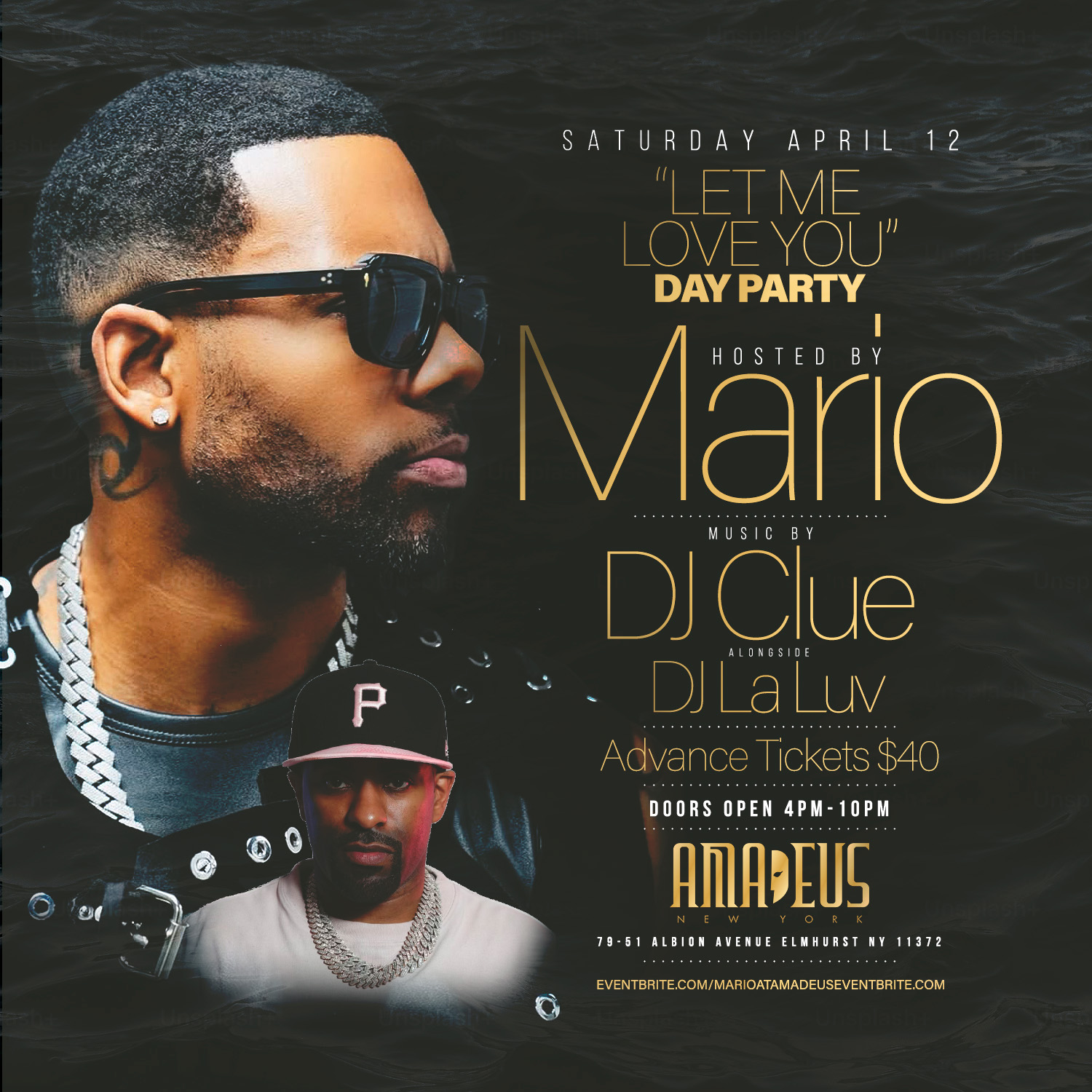 LET ME LOVE YOU DAY PARTY - HOSTED BY MARIO 