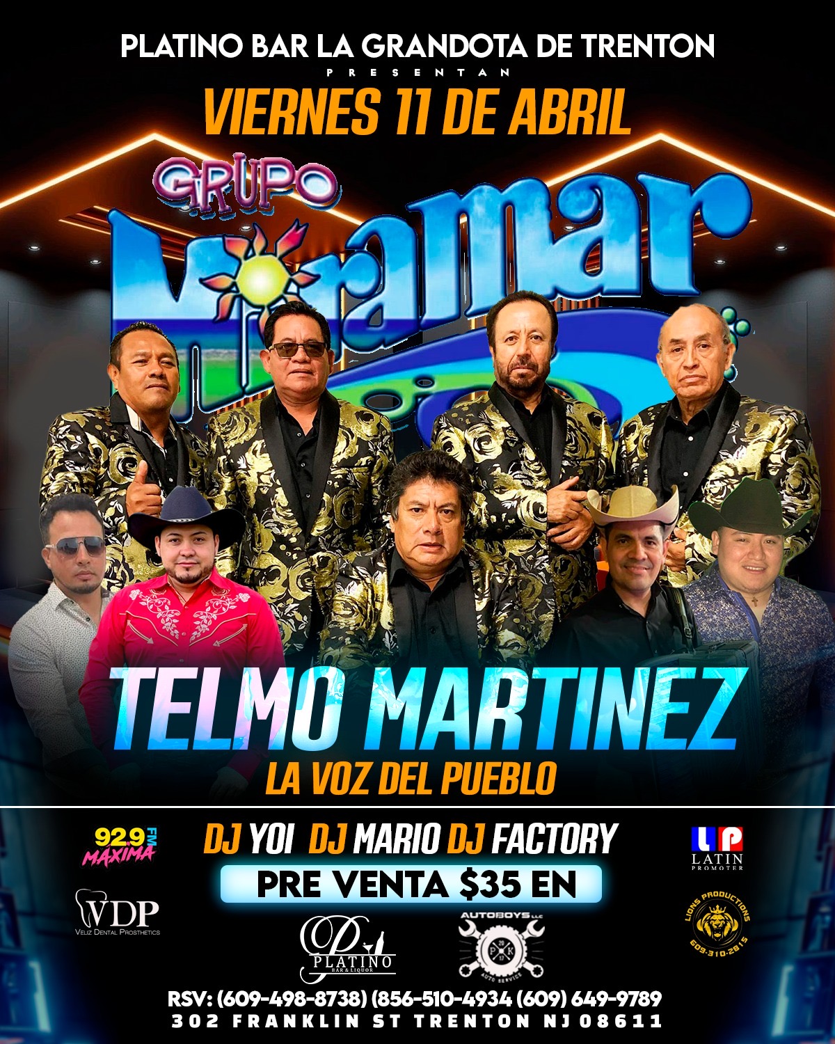 Buy tickets for GRUPO MIRAMAR | TELMO MARTINEZ GRUPO MIRAMAR | TELMO MARTINEZ