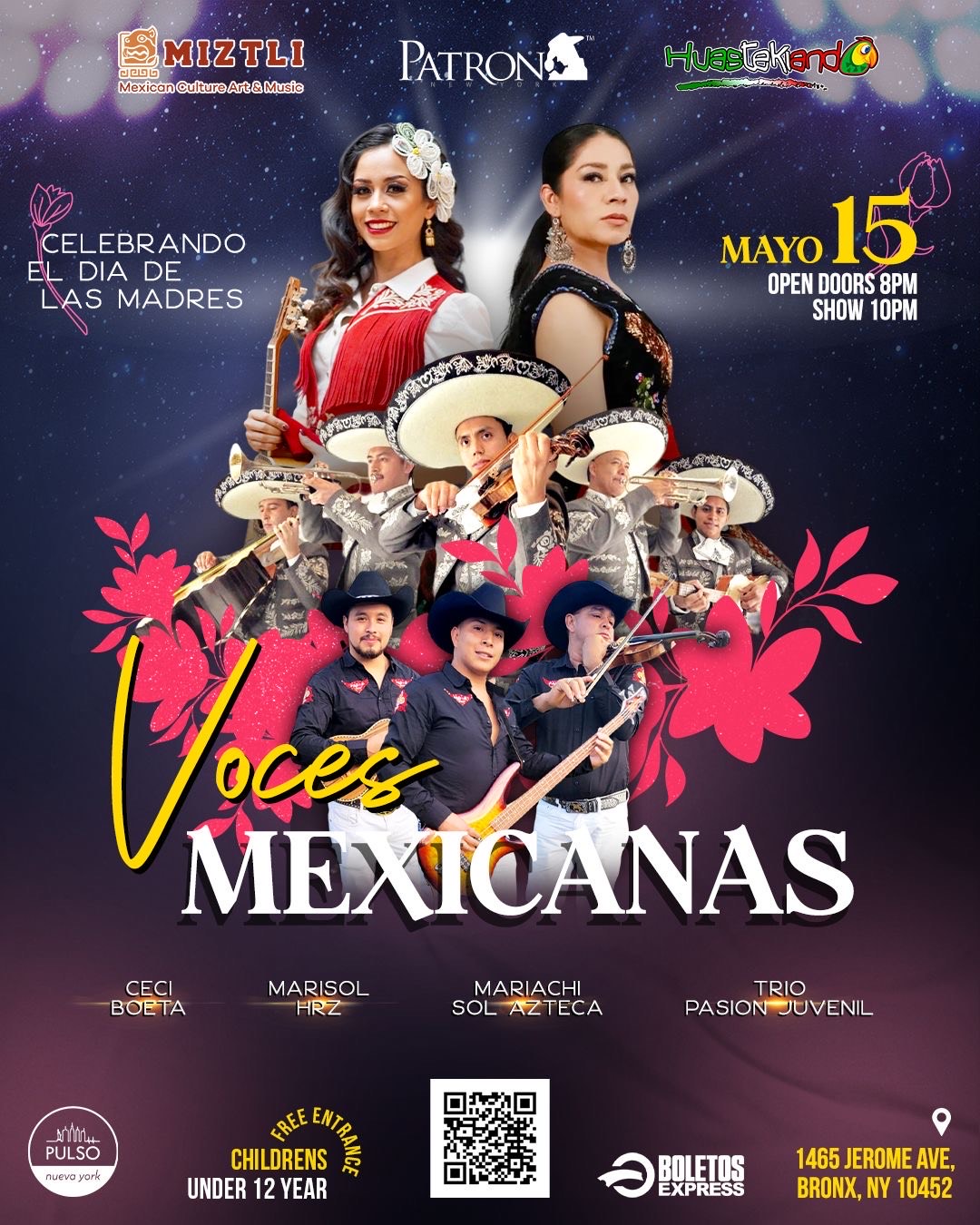 Buy tickets for Voces Mexicanas Voces Mexicanas