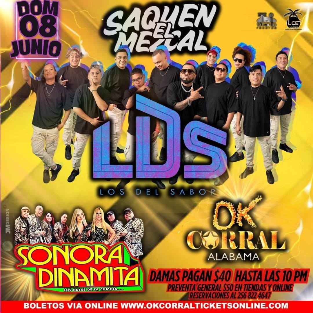 LDS LOS DEL SABOR, SONORA DINAMITA Tickets - BoletosExpress