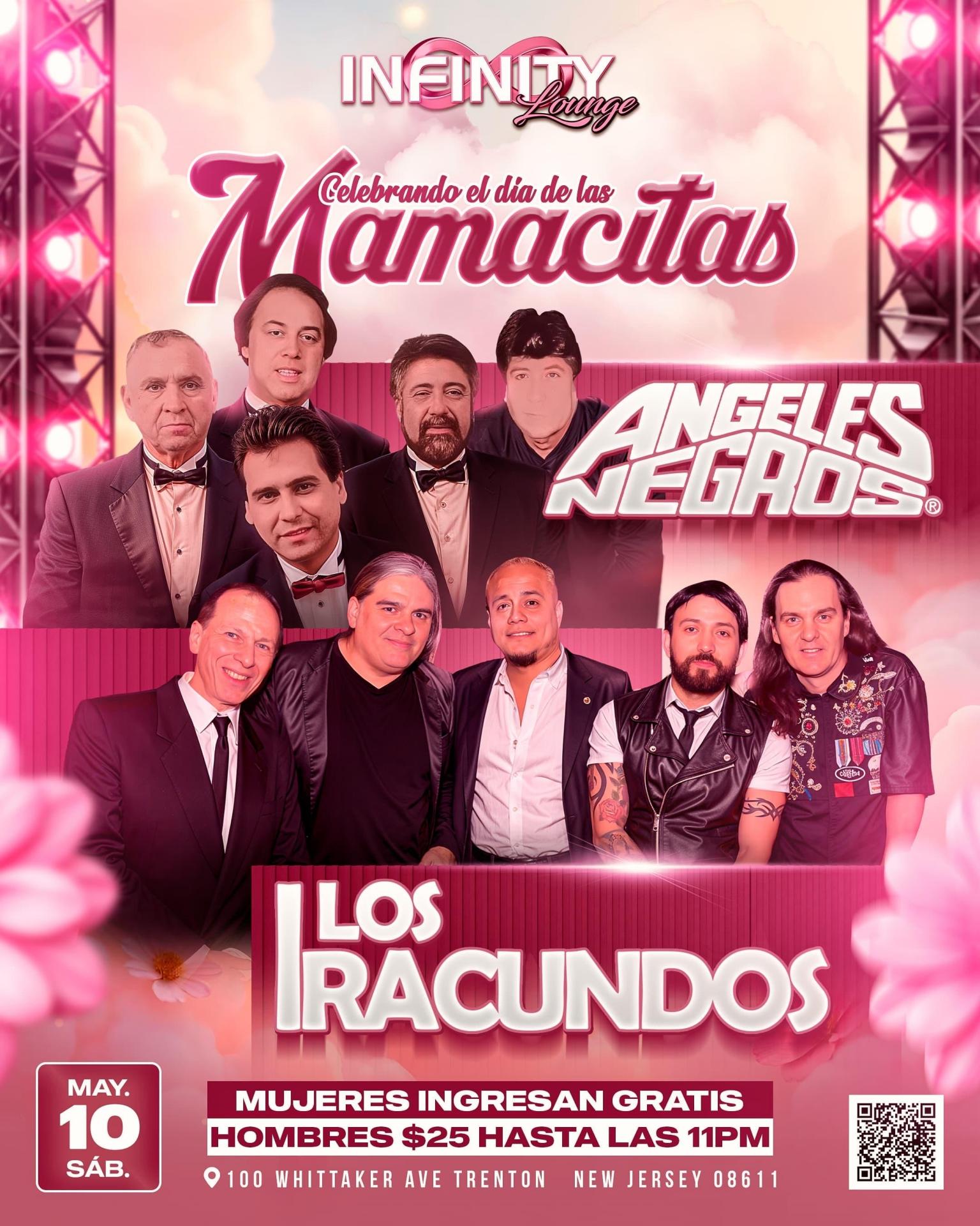 Ángeles negros junto a los iracundos