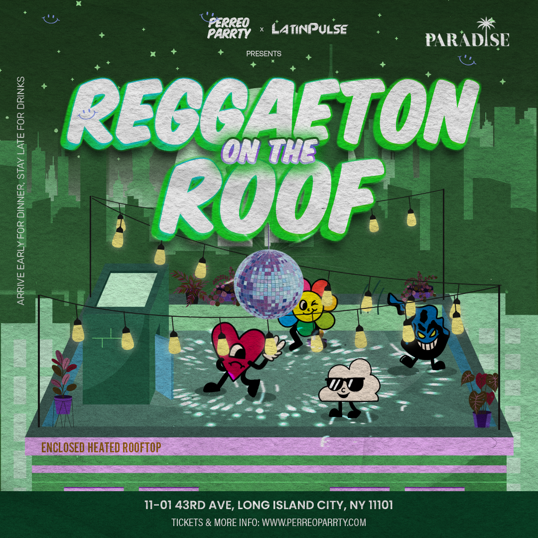 Reggaeton on the Roof  - Latin Dance Party Rooftop with NYC Skyline Views