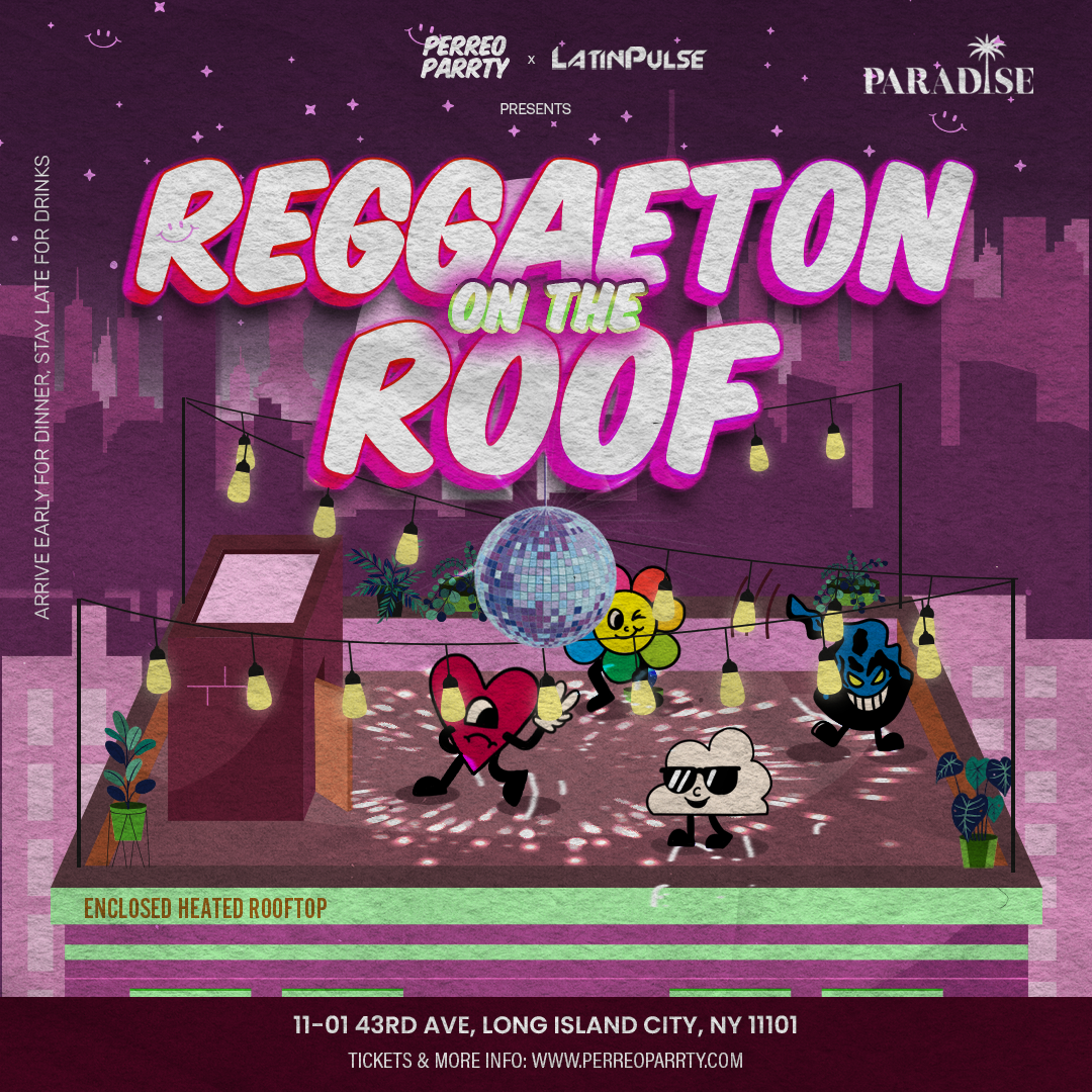 Reggaeton on the Roof  - Latin Dance Party Rooftop with NYC Skyline Views