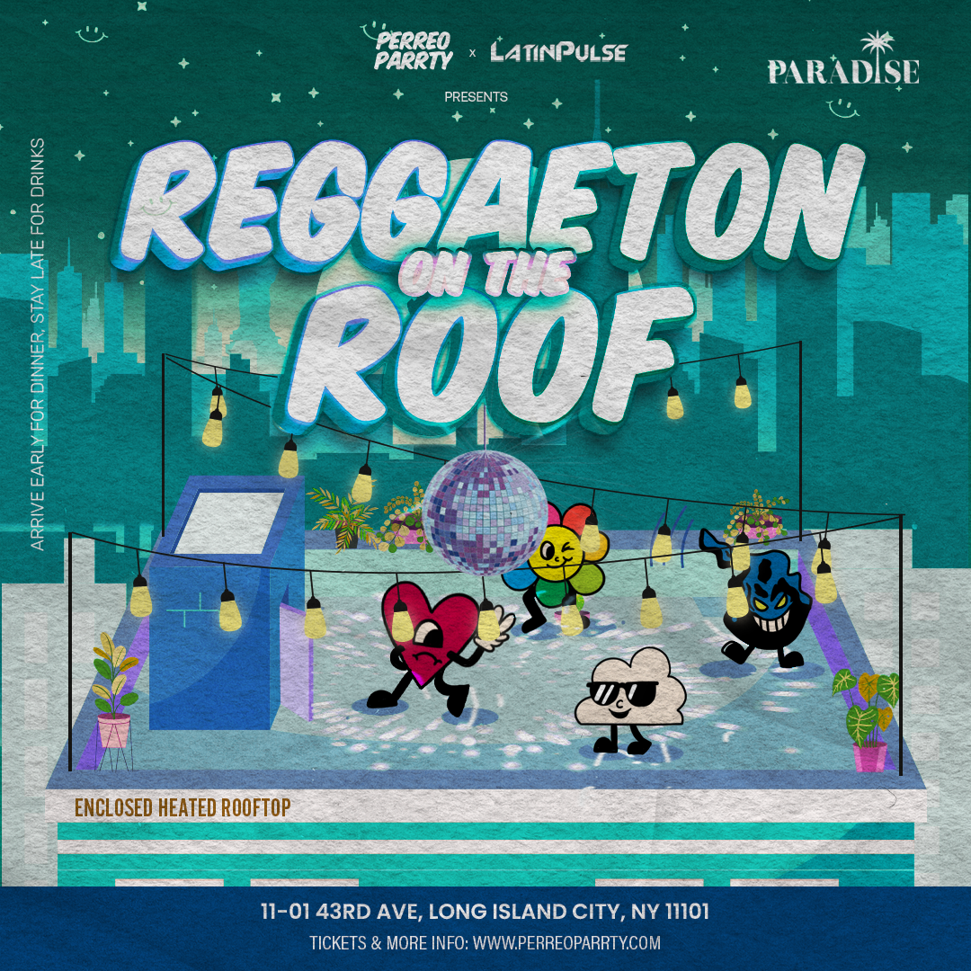 Reggaeton on the Roof  - Latin Dance Party Rooftop with NYC Skyline Views