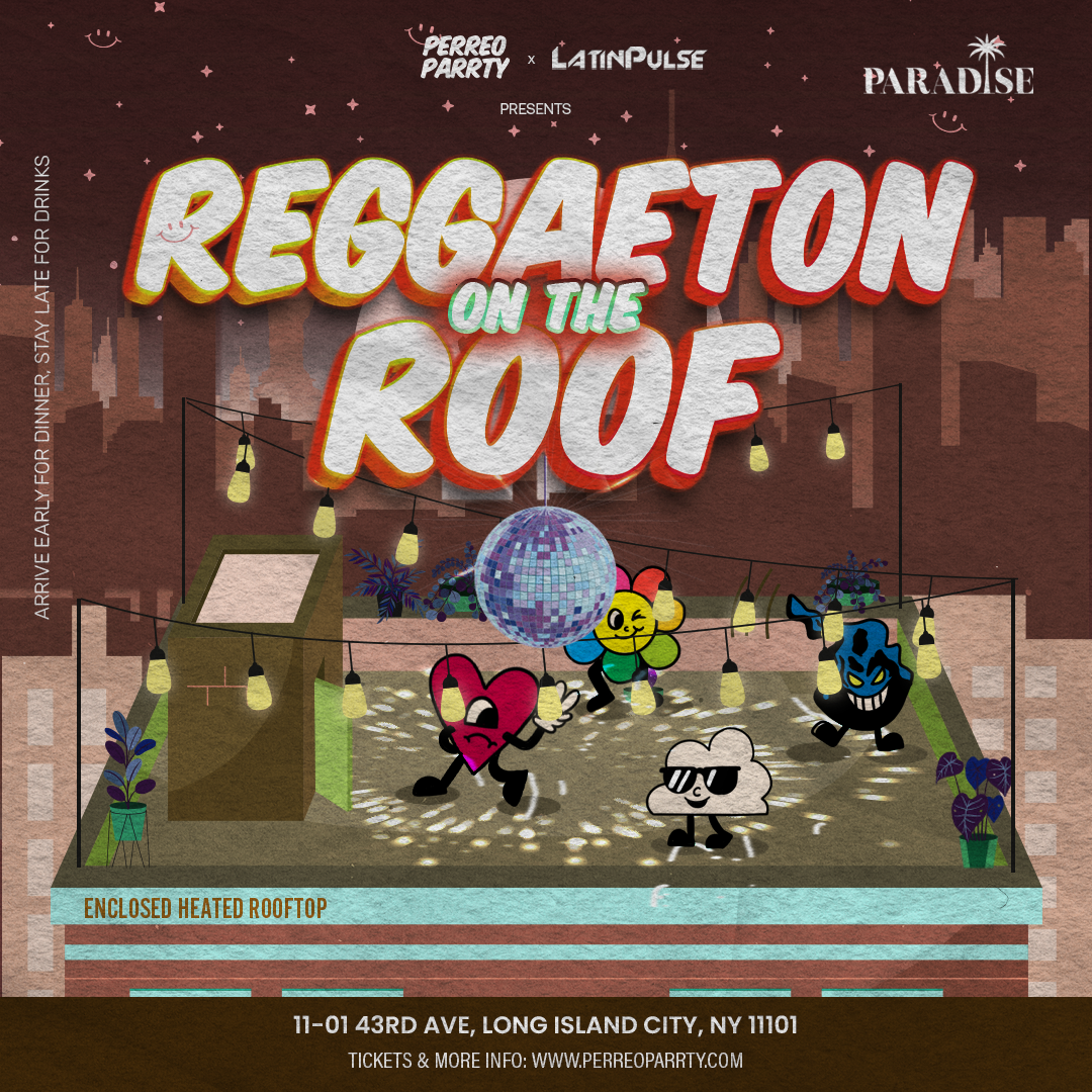 Reggaeton on the Roof  - Latin Dance Party Rooftop with NYC Skyline Views