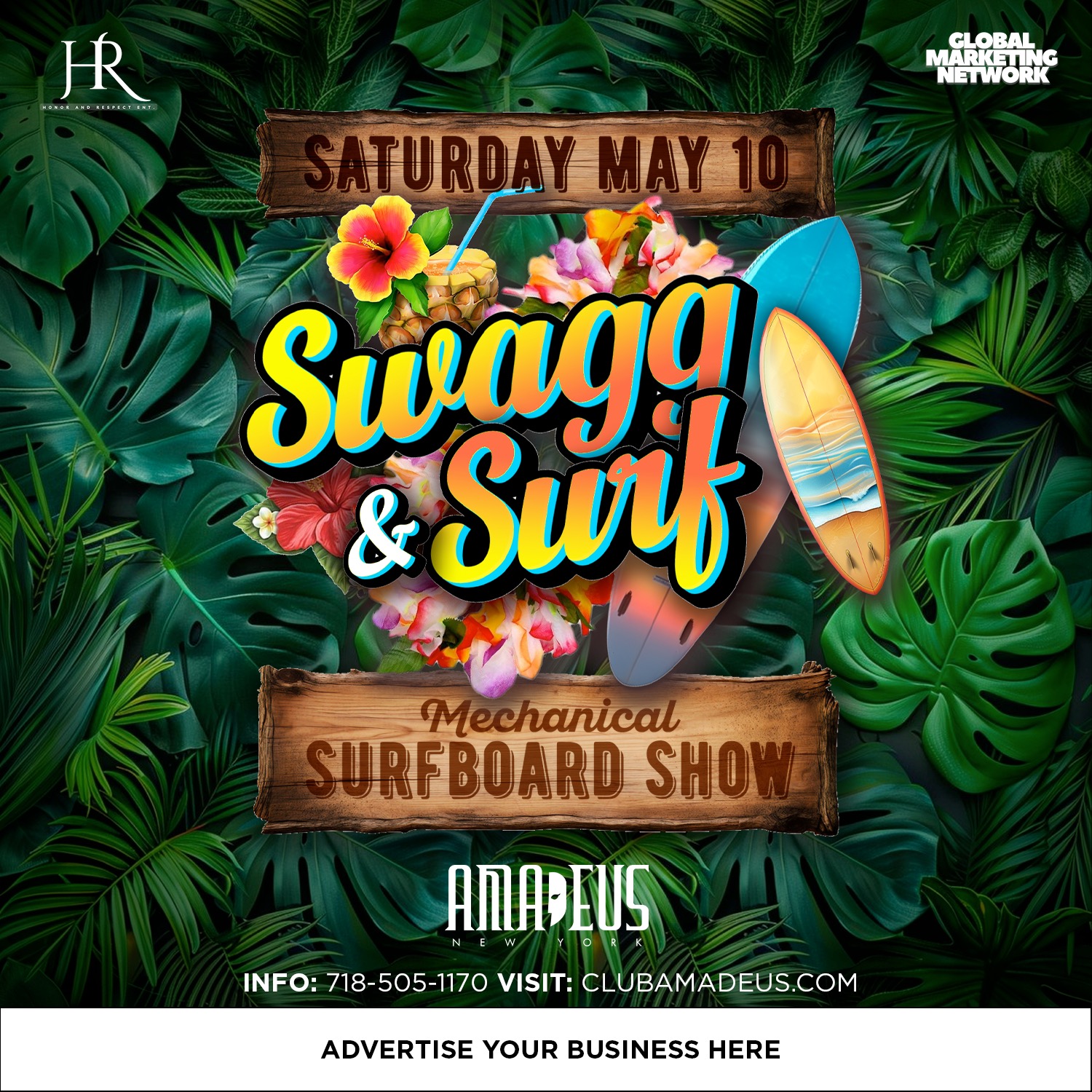 SWAG & SURF MECHANICAL SURFBOARD SHOW