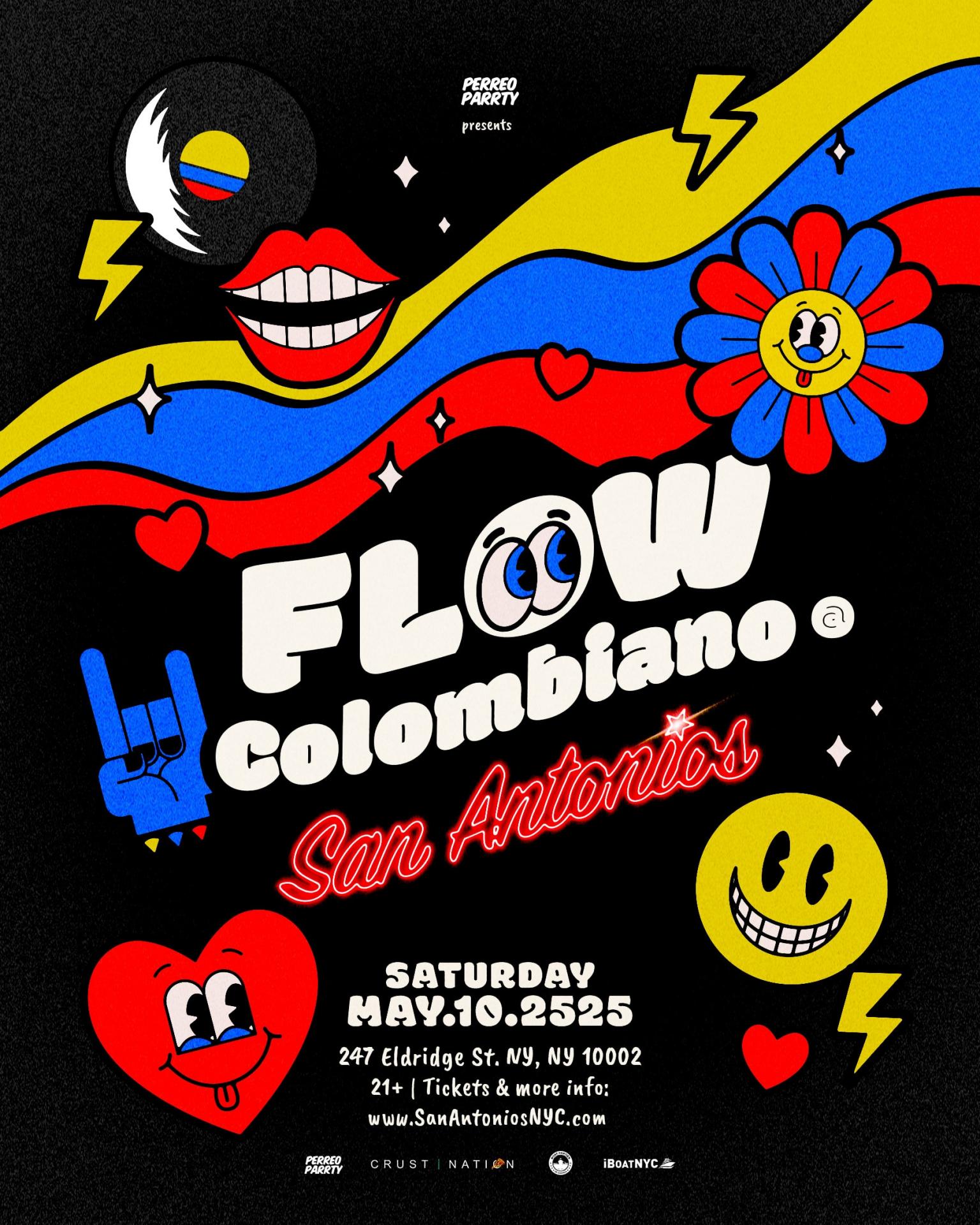 FLOW COLOMBIANO - Colombian Latin & Reggaeton Party NYC