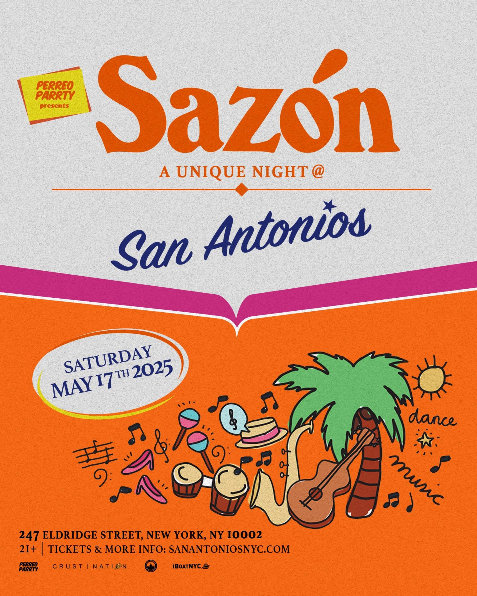 Sazón Reggaeton - Best Latin Party NYC