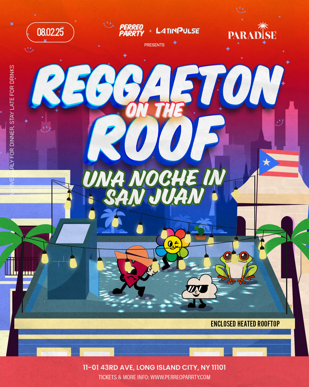 Reggaeton on the Roof  - Una Noche in San Juan Dance Party Rooftop