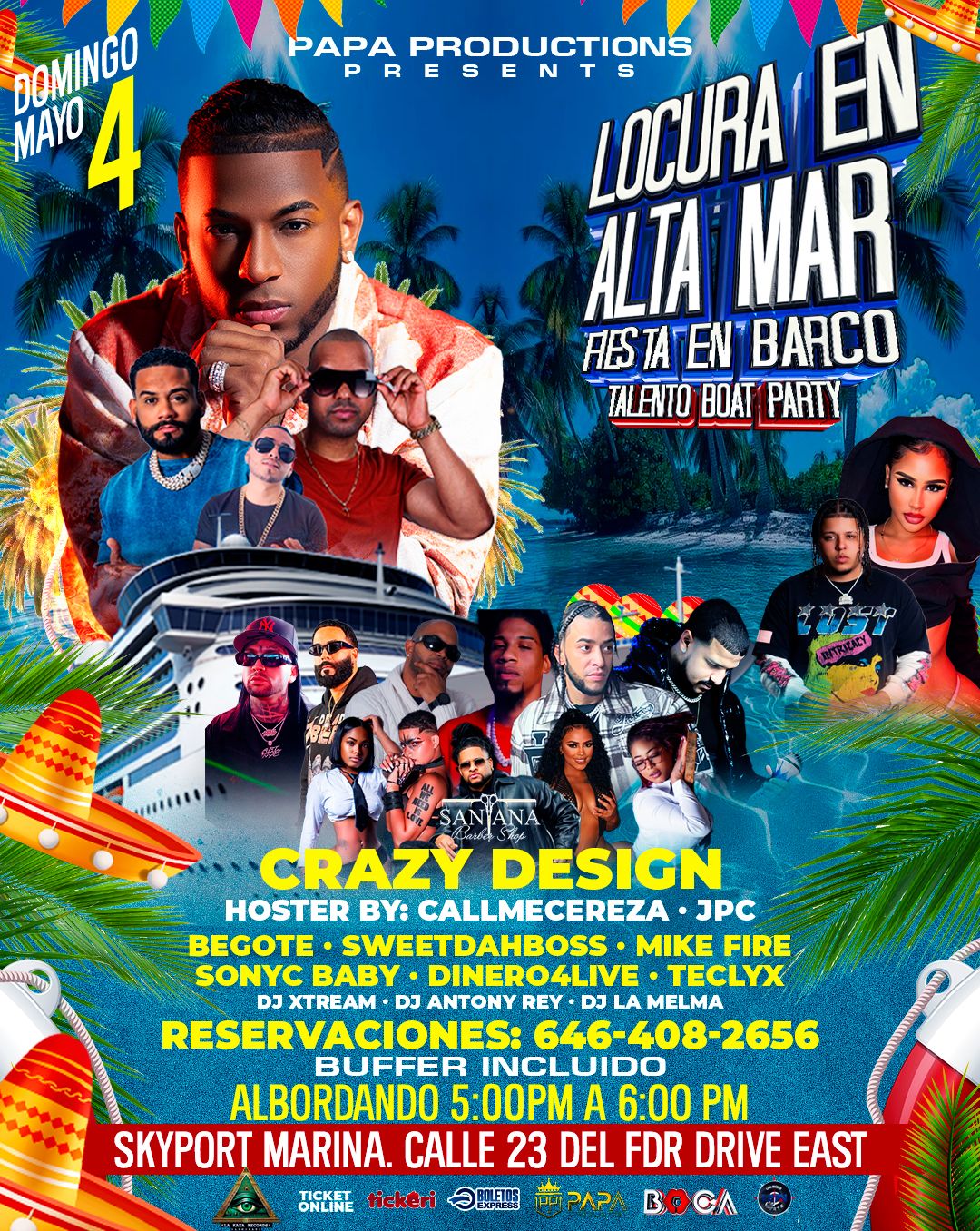 Buy tickets for LOCURA EN ALTA MAR LOCURA EN ALTA MAR