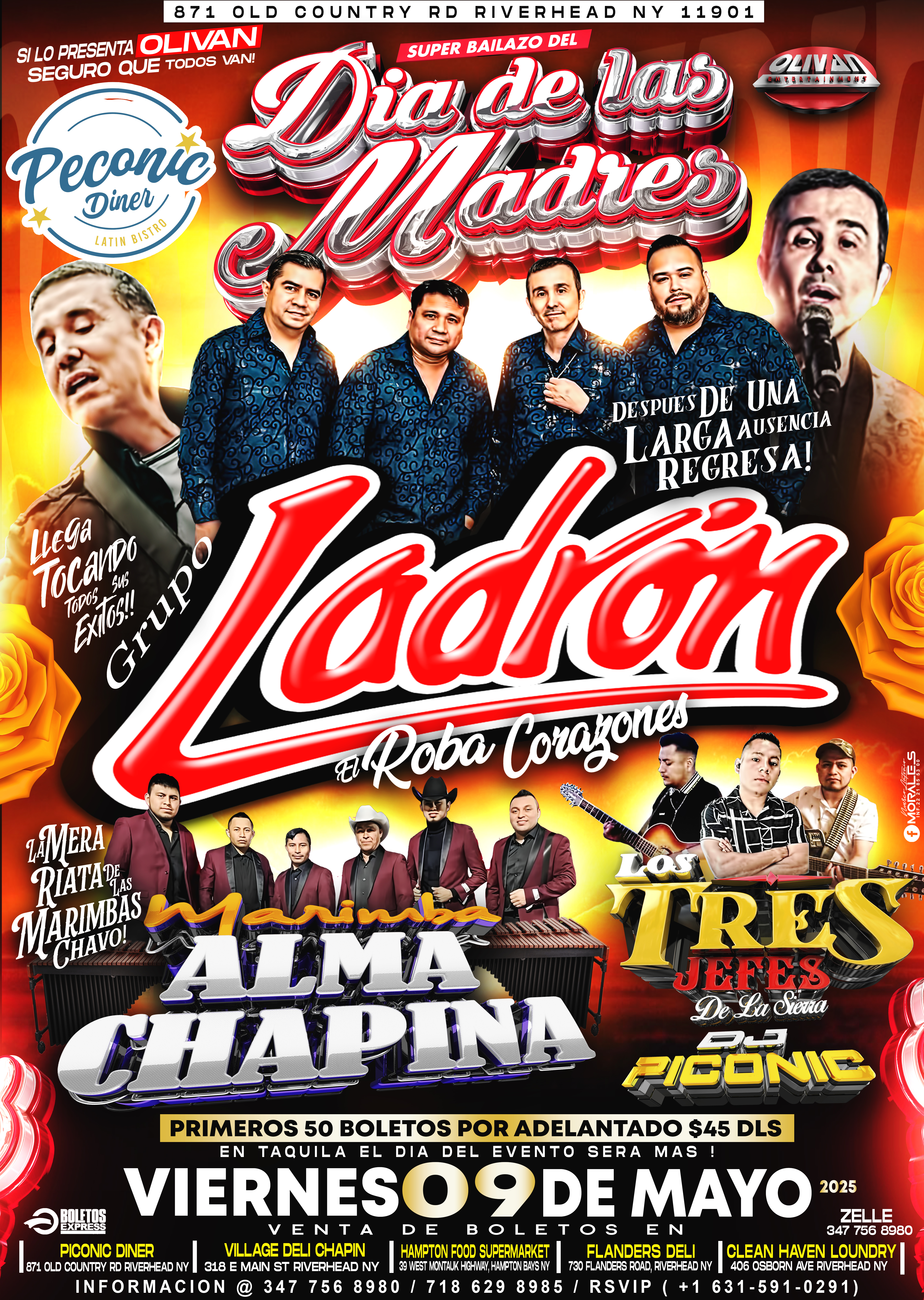 Buy tickets for Grupo Ladron | Marimba Alma Chapina | Los 3 Jefes Grupo Ladron | Marimba Alma Chapina | Los 3 Jefes