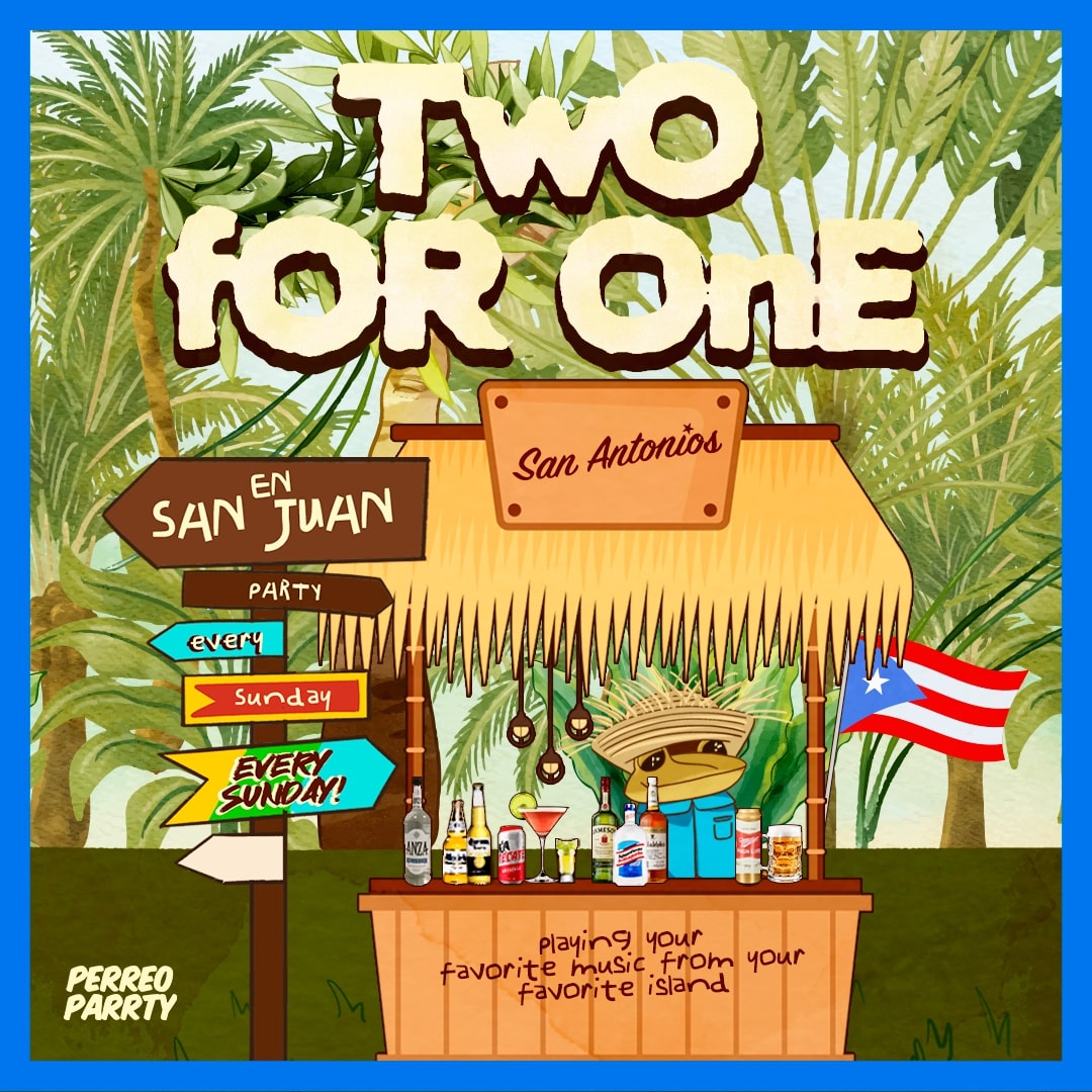Two for One Drinks en San Juan - Puerto Rican Reggaeton & Latin Party NYC