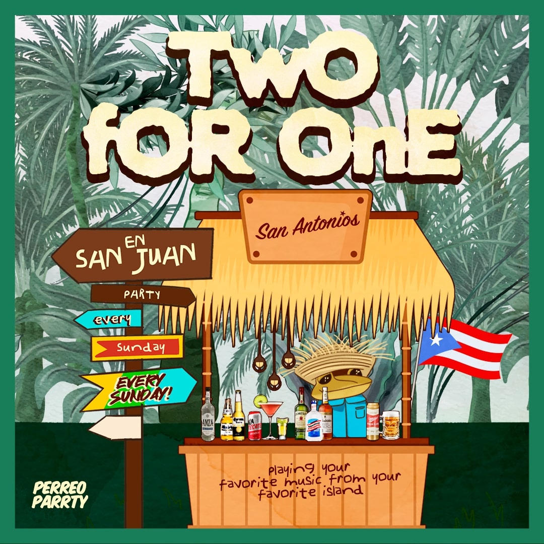 Two for One Drinks en San Juan - Puerto Rican Reggaeton & Latin Party NYC