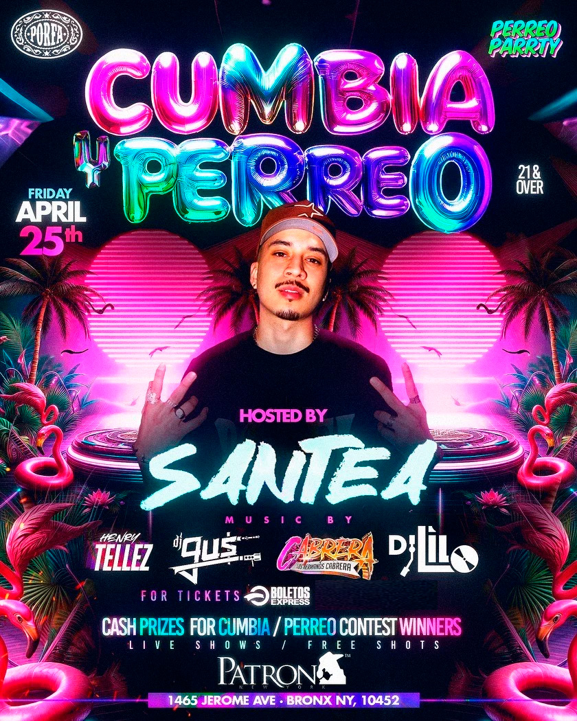Perreo Parrty Presents: Cumbia Vs. Perreo Ft. Santea