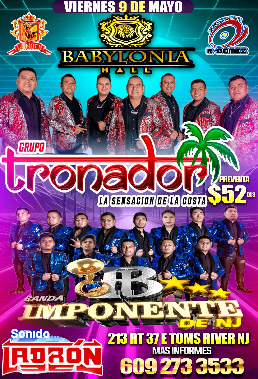 GRUPO TRONADOR LA SENSACION DE LA COSTA | BANDA IMPONENTE DE NJ
