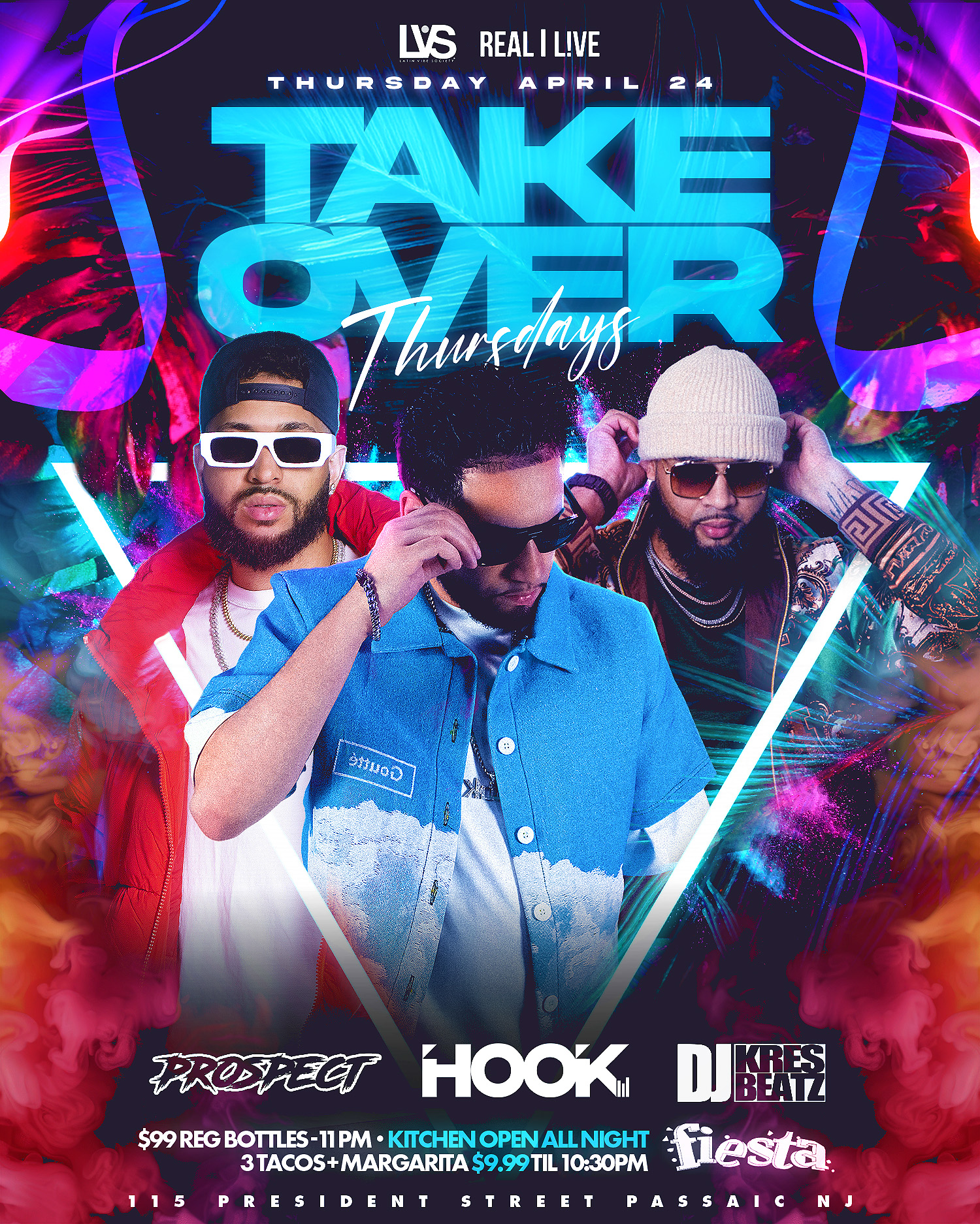 DJ PROSPECT, DJ HOOK, DJ KRES BEATZ