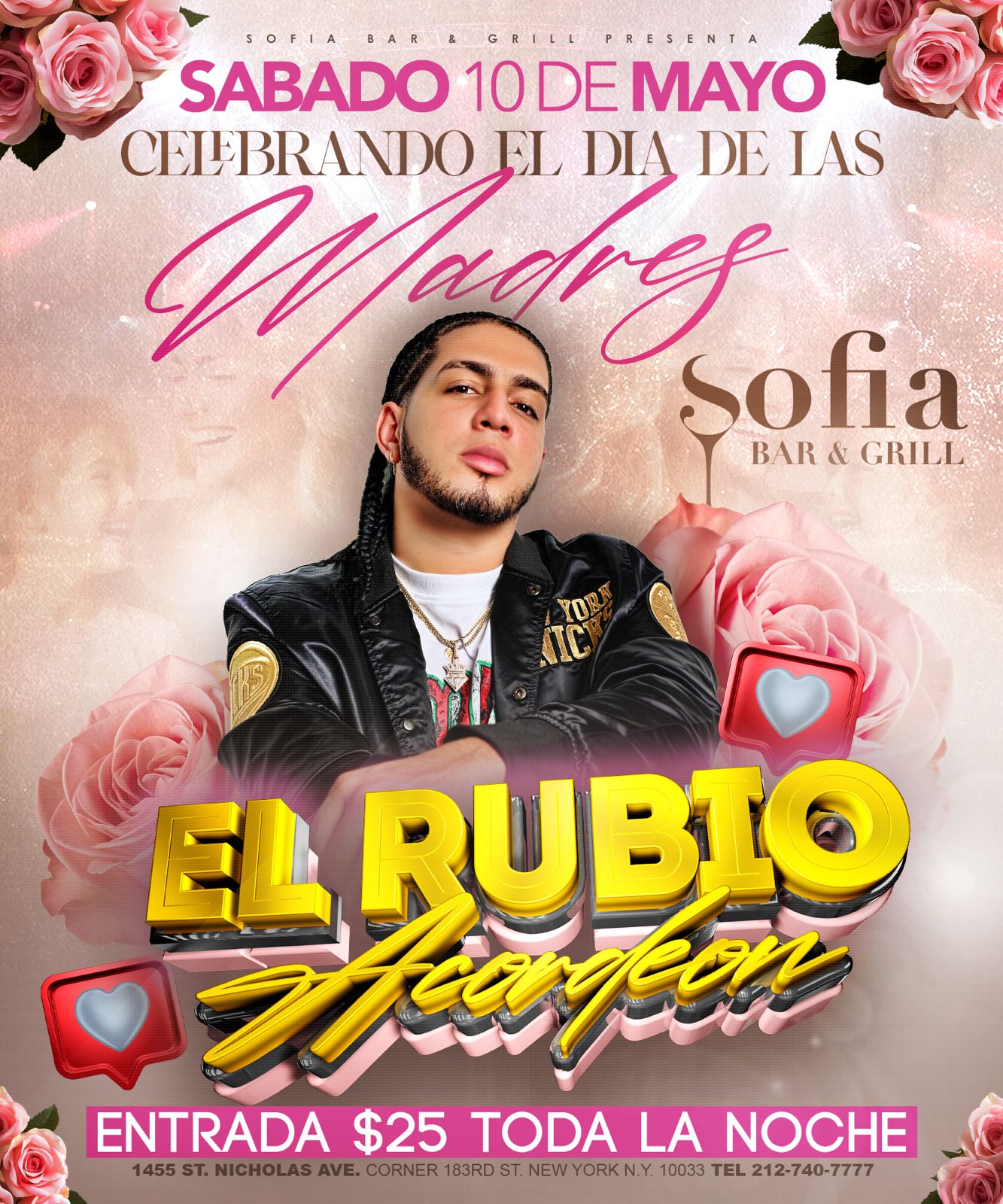 EL RUBIO ACORDEON CELEBRANDO EL DIA DE LAS MADRES