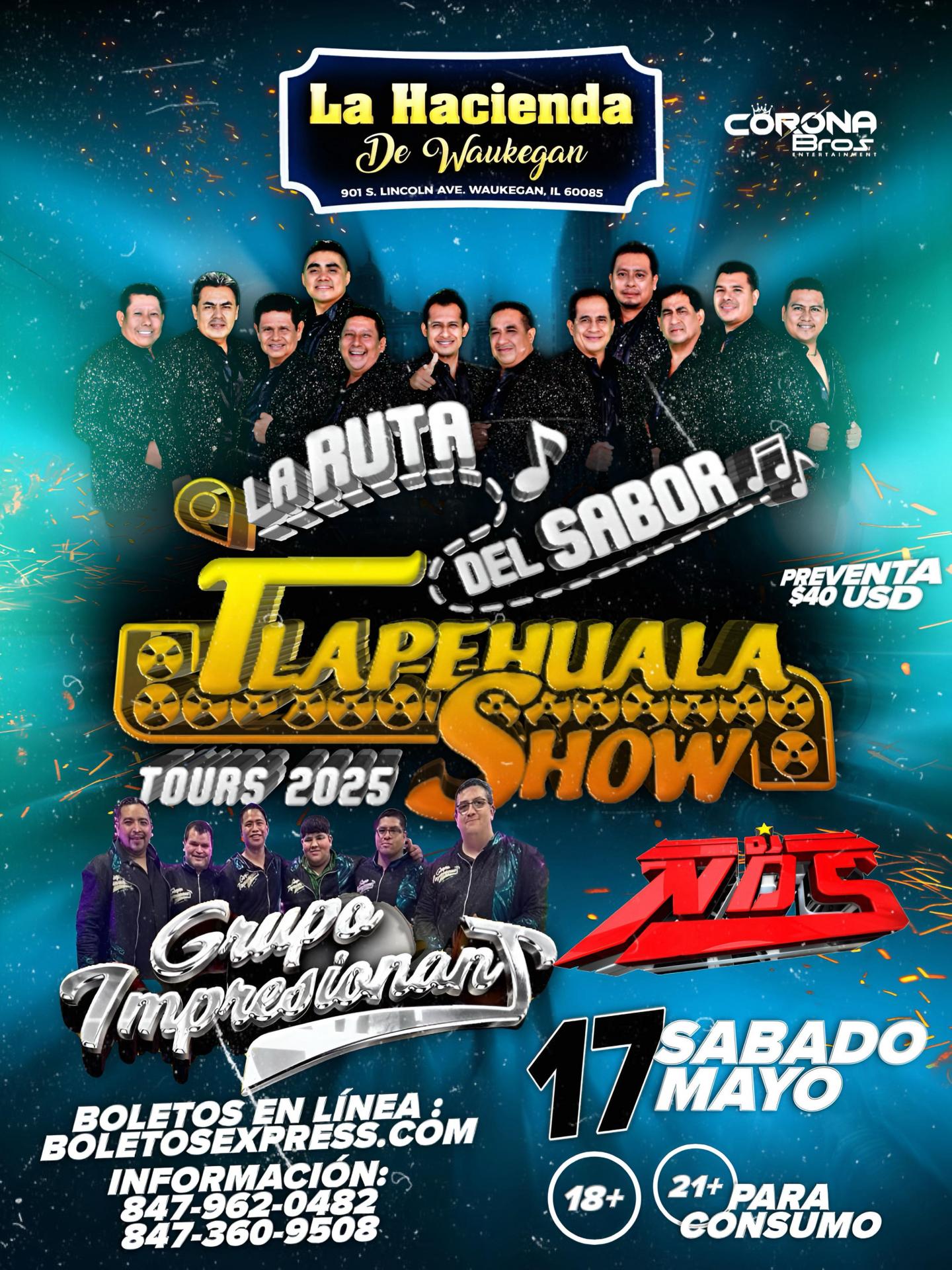 Tlapehuala Show waukegan Illinois