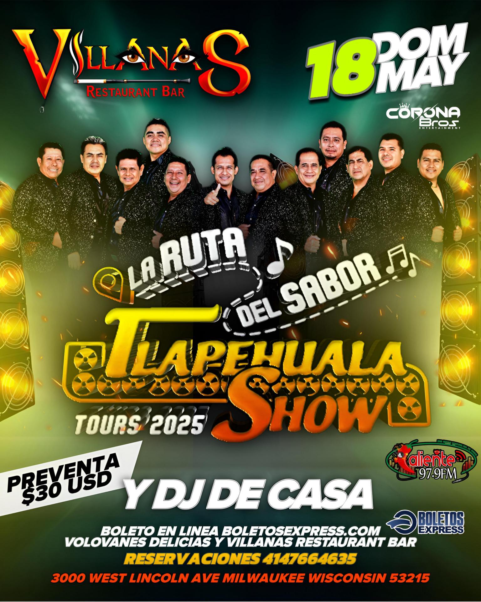 Tlapehuala Show en Milwaukee Wi