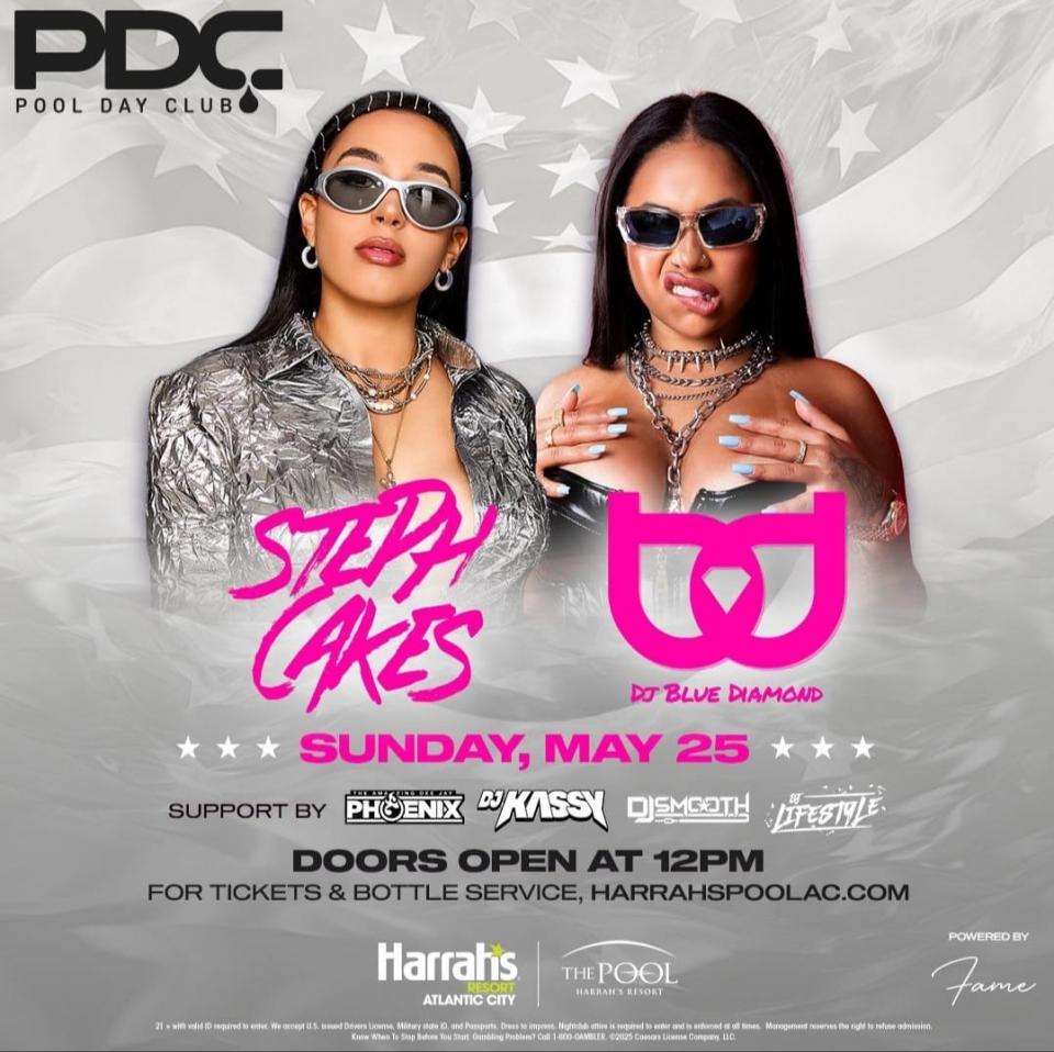 STEPH CAKES + DJ BLUE DIAMOND POOL PARTY