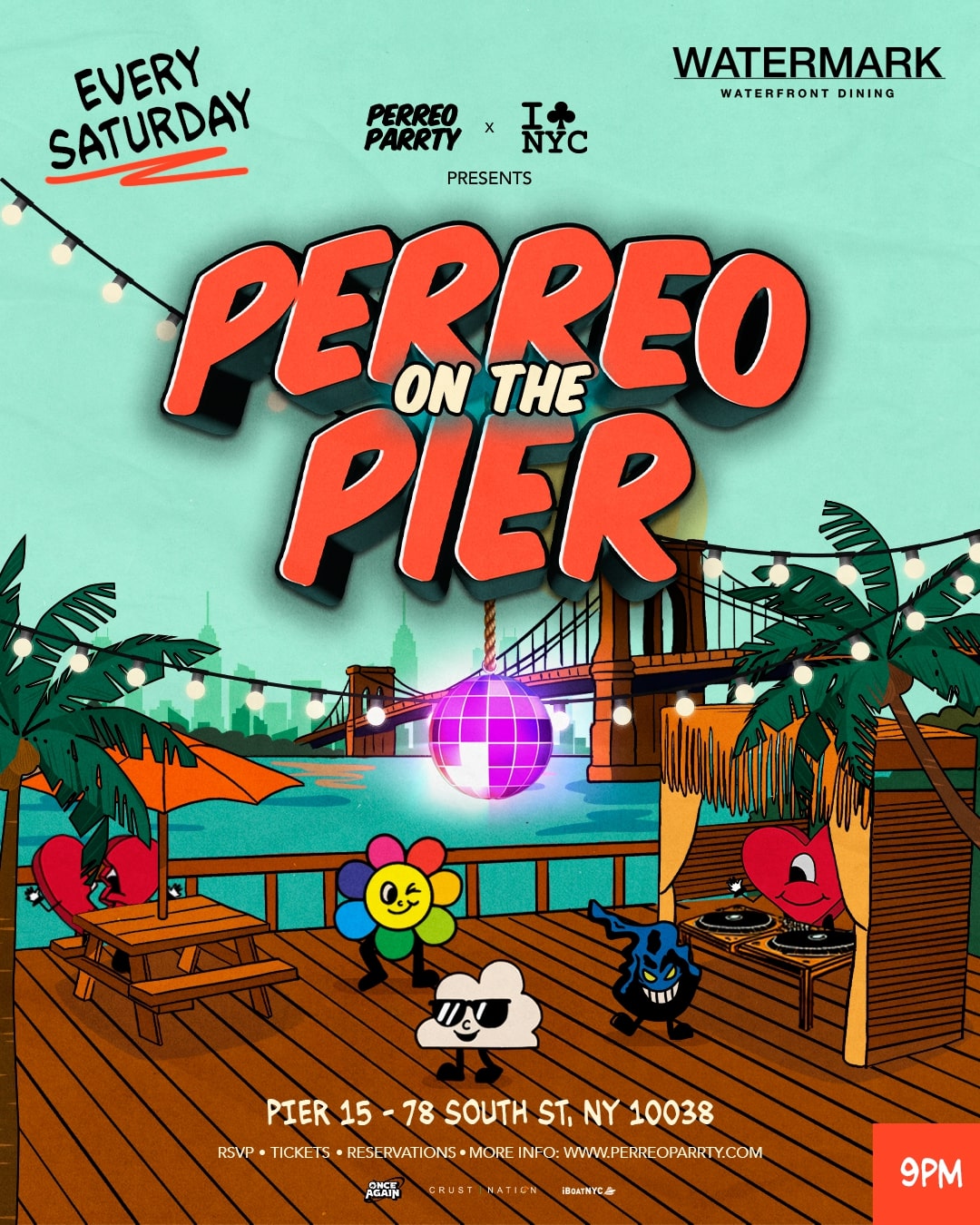 Perreo on the Pier - Open-Air Latin & Reggaeton Dance Party NYC