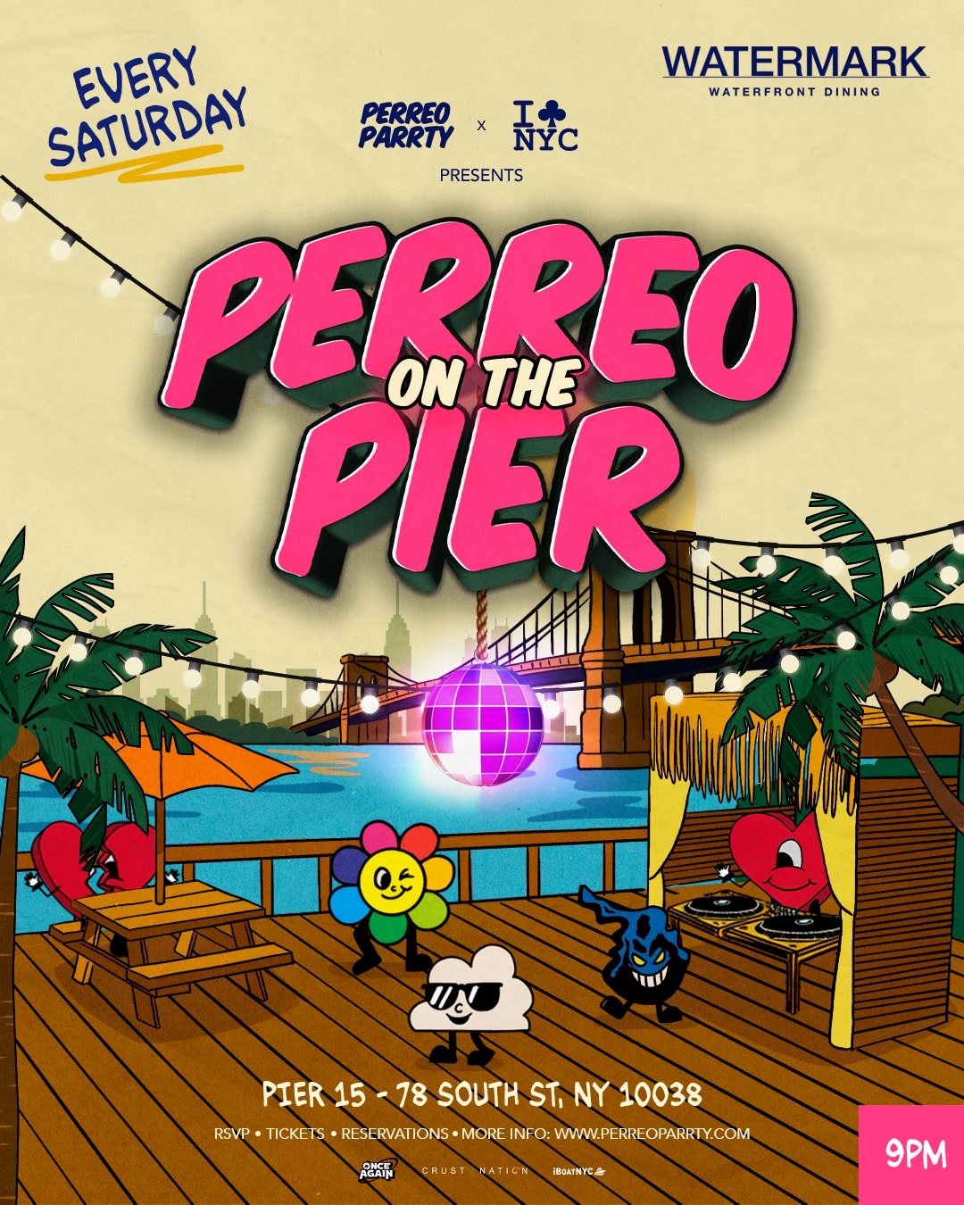 Perreo on the Pier - Open-Air Latin & Reggaeton Dance Party NYC