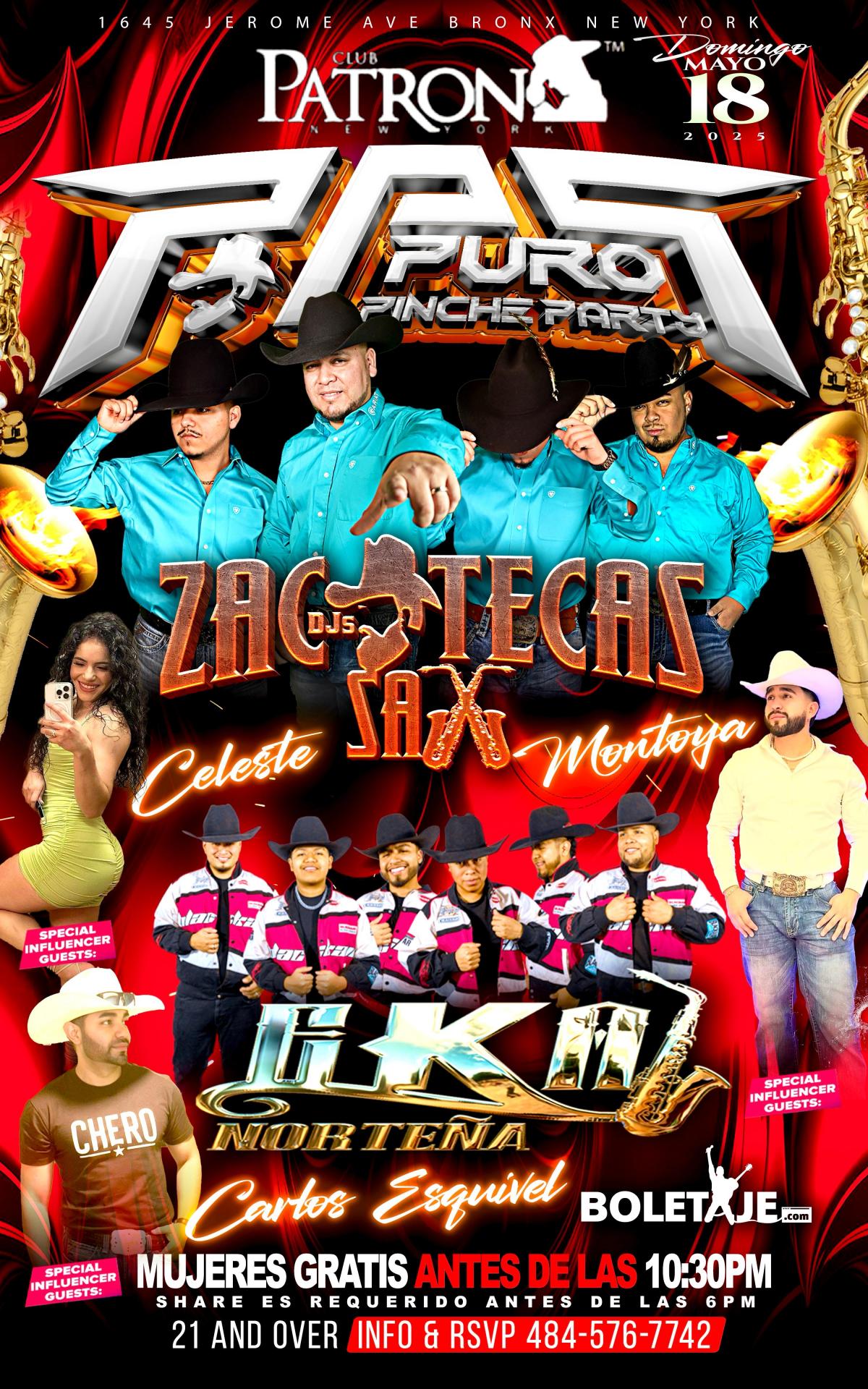 PURO PINCHE PARTY | DJ ZACATECAS SAX