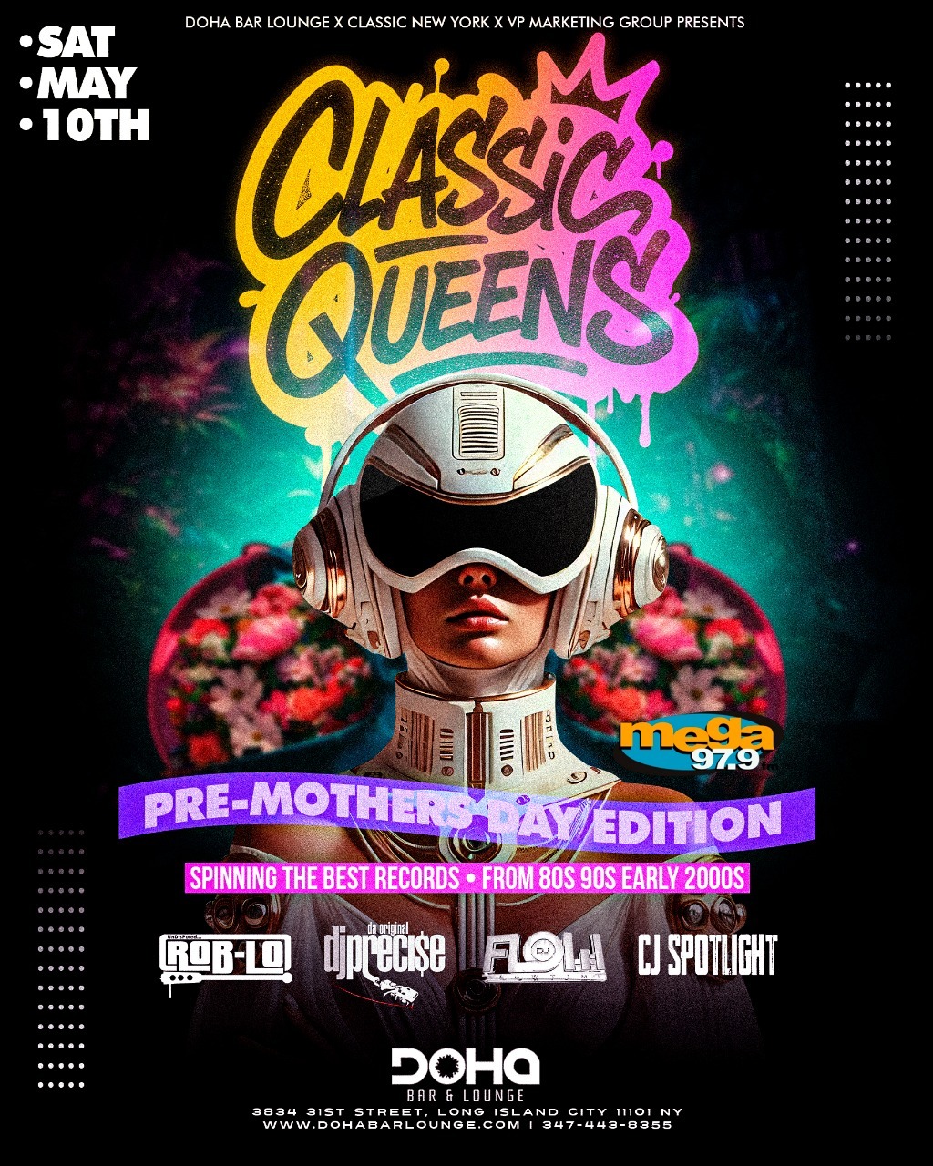 Classic Queens: Pre-Mother’s Day Throwback Party at Doha Bar Lounge