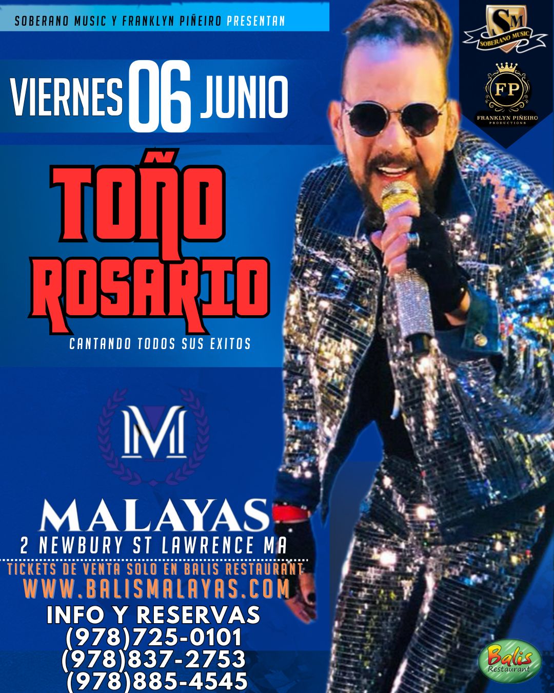 Toño Rosario en vivo