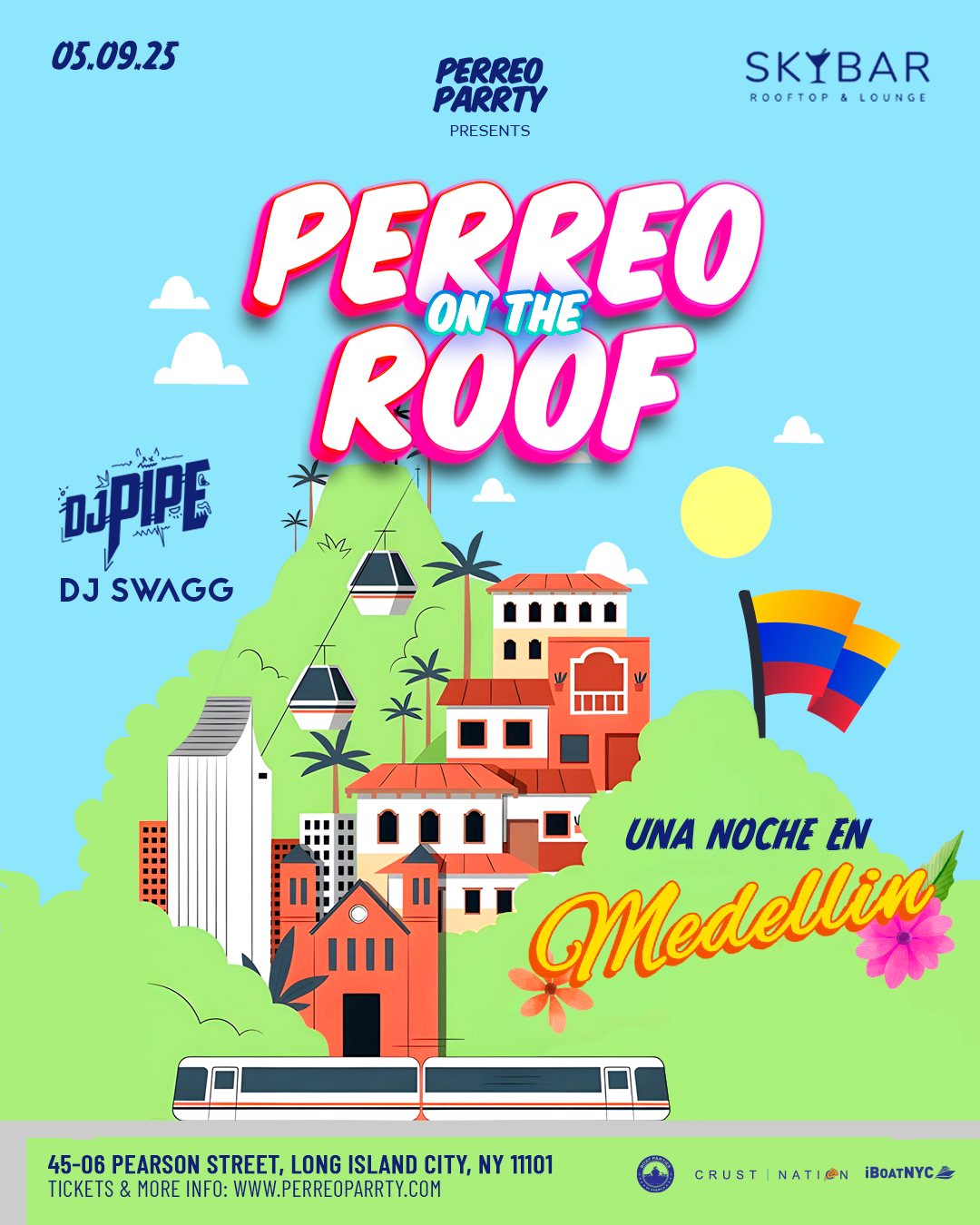 Buy tickets for Perreo on the Roof - Un Noche in Medellin Latin & Reggaeton Rooftop Party Perreo on the Roof - Un Noche in Medellin Latin & Reggaeton Rooftop Party
