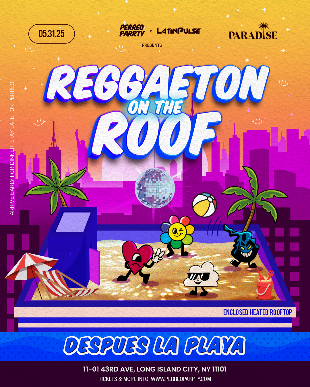 Reggaeton on the Roof  - Despues la Playa -  Latin Dance Party Rooftop