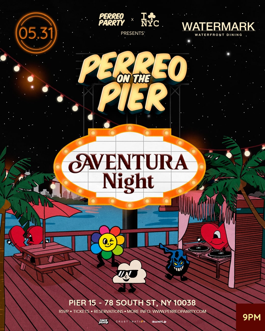 Perreo on the Pier - Aventura & Bachata Latin Party [ Open - Air ]