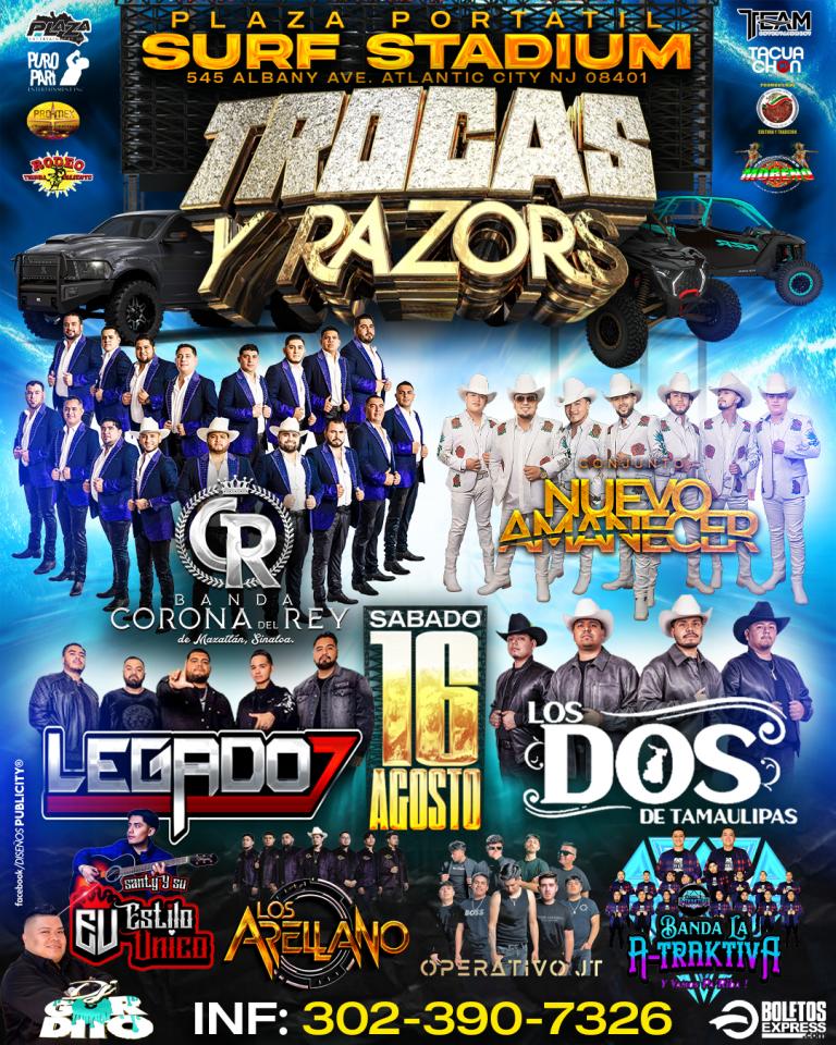 Banda corona del rey , Nuevo amanecer , Los 2 de tamaulipas , Legado 7