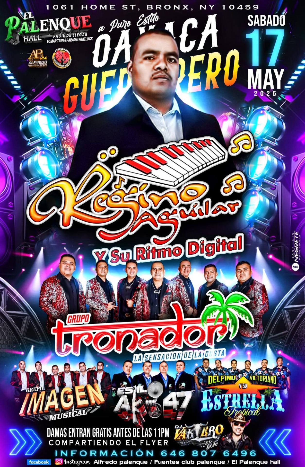 REGINO AGUILAR | GRUPO TRONADOR | GRUPO IMAGEN MUSICAL | AK47 & ESTRELLA TROPICAL