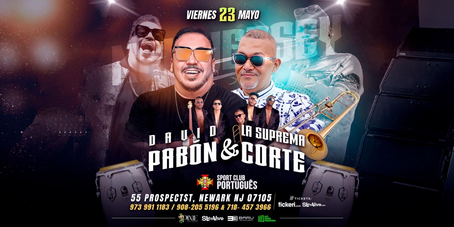 DAVID PABON & LA SUPREMA CORTE EN CONCIERTO EN NEW JERSEY!!!!