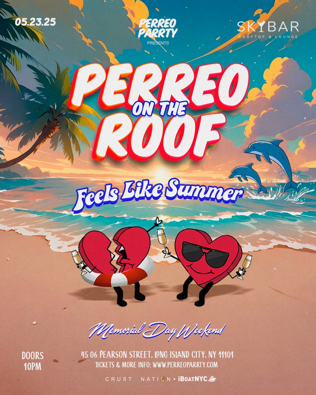 Perreo on the Roof - Feels like Summer Reggaeton Rooftop Dance Party NYC