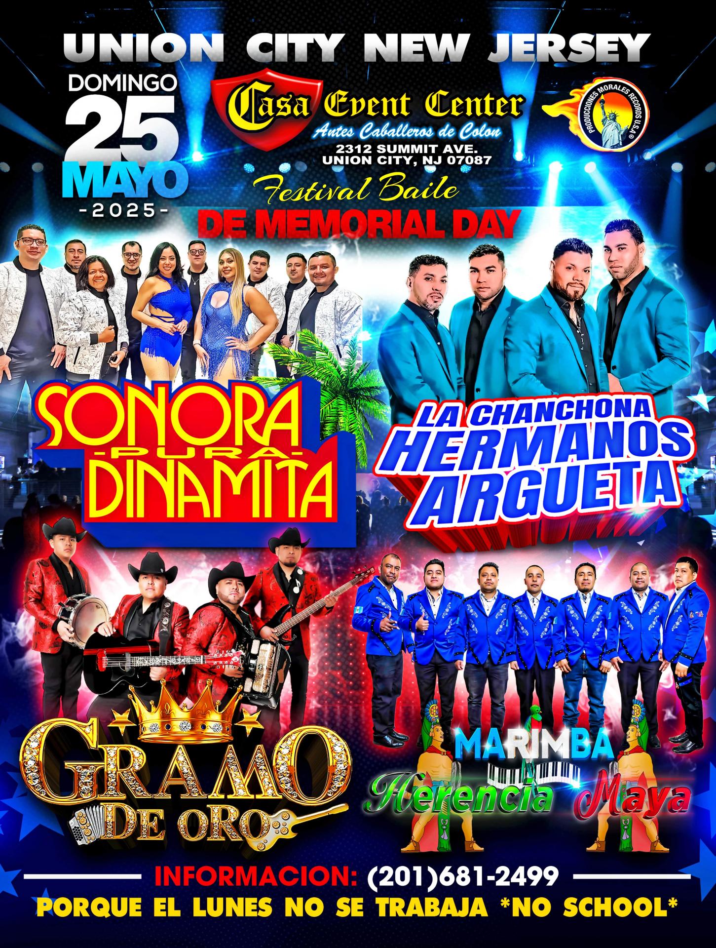 SONORA DINAMITA | LA CHANCHONA HERMANOS ARGUETA | GRAMO DE ORO | & MARIMBA HERENCIA MAYA