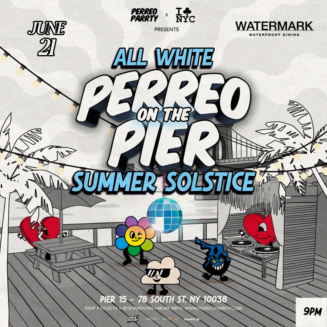 Perreo on the Pier - Summer Solstice White Party Latin & Reggaeton Open-Air
