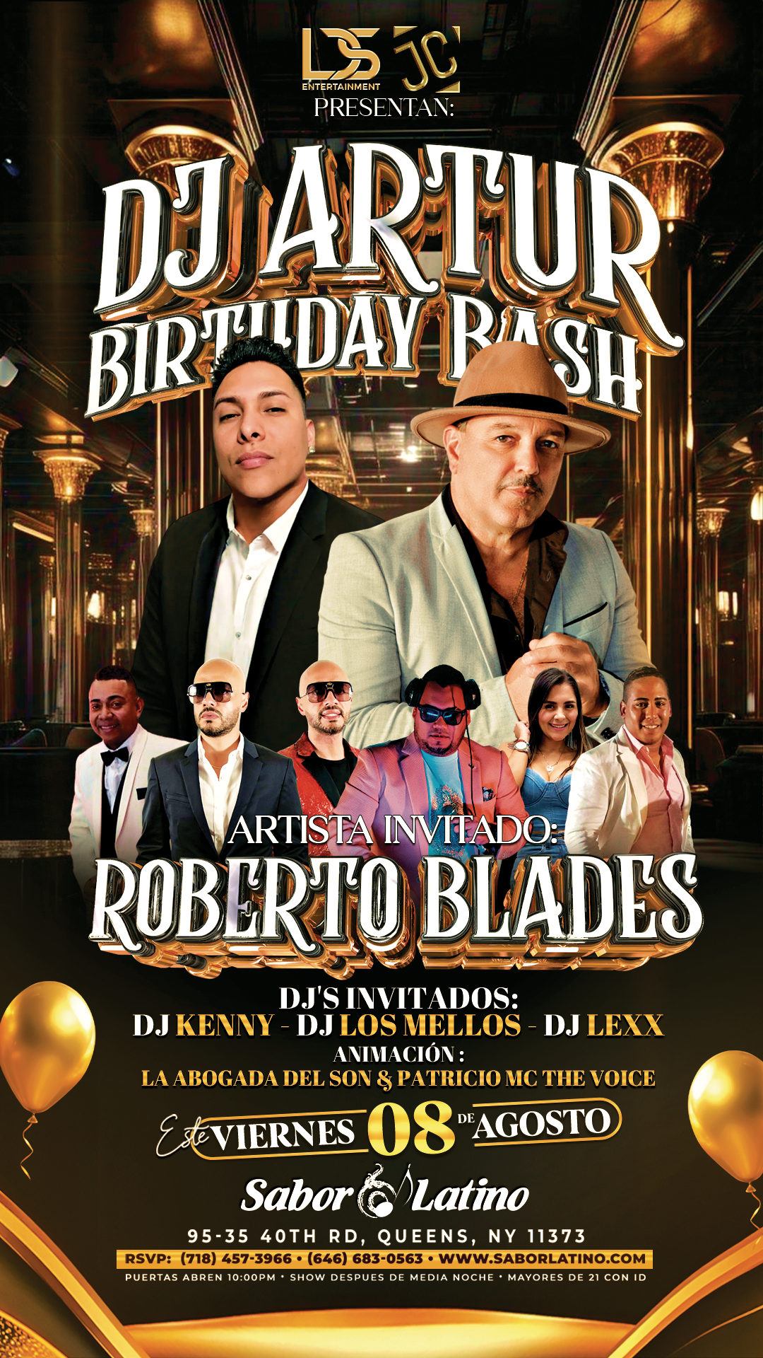 ROBERTO BLADES EN NEW YORK !!