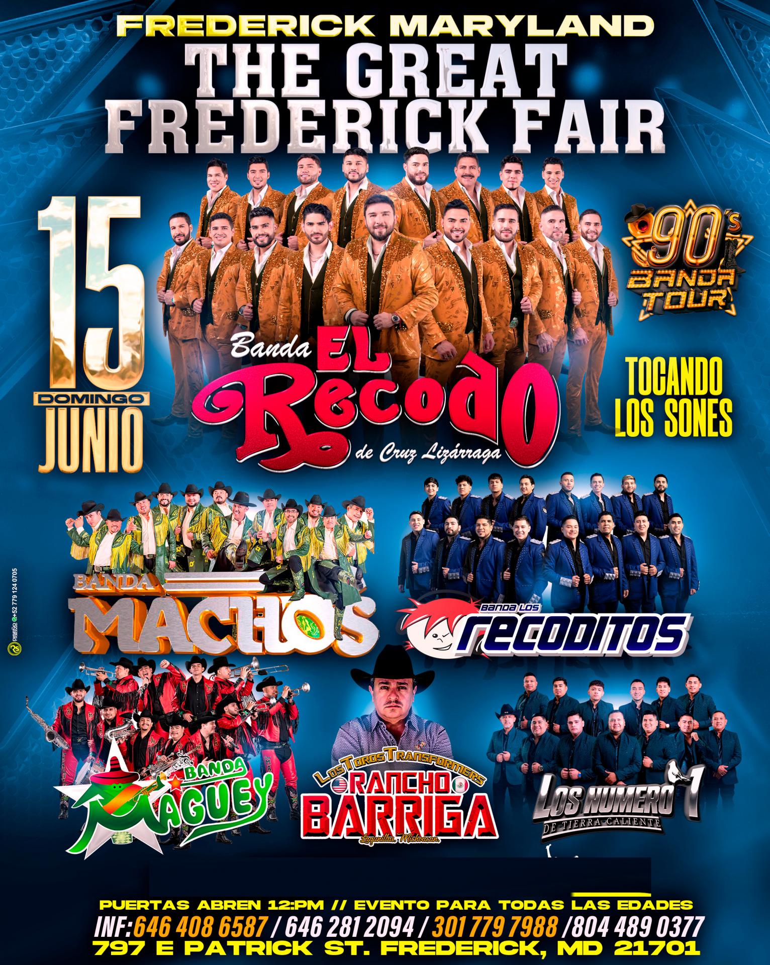 BANDA EL RECODO | BANDA MACHOS | BANDA LOS RECODITOS | LOS NUMERO 1 & BANDA MAGUEY