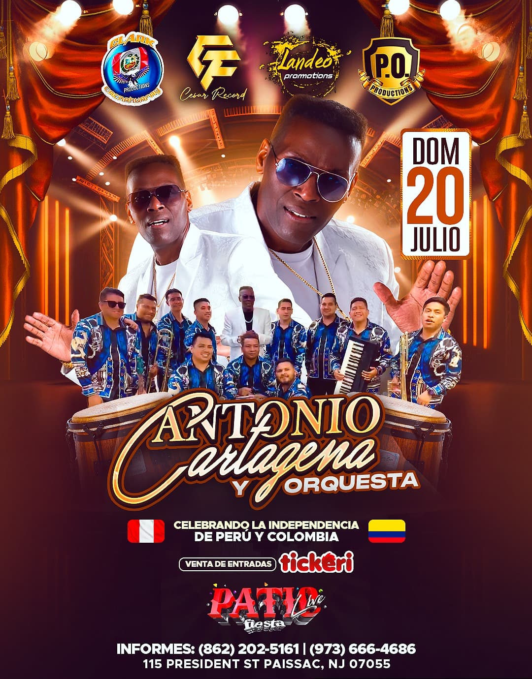 Antonio Cartagena y orquesta en concierto!
