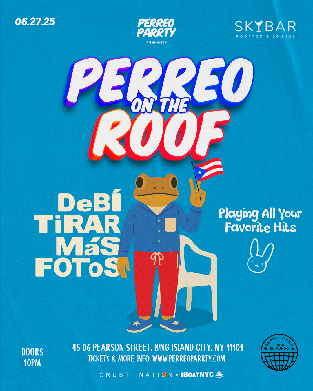 Perreo on the Roof - DeBÍ TiRAR MáS FOToS Reggaeton Rooftop Dance Party