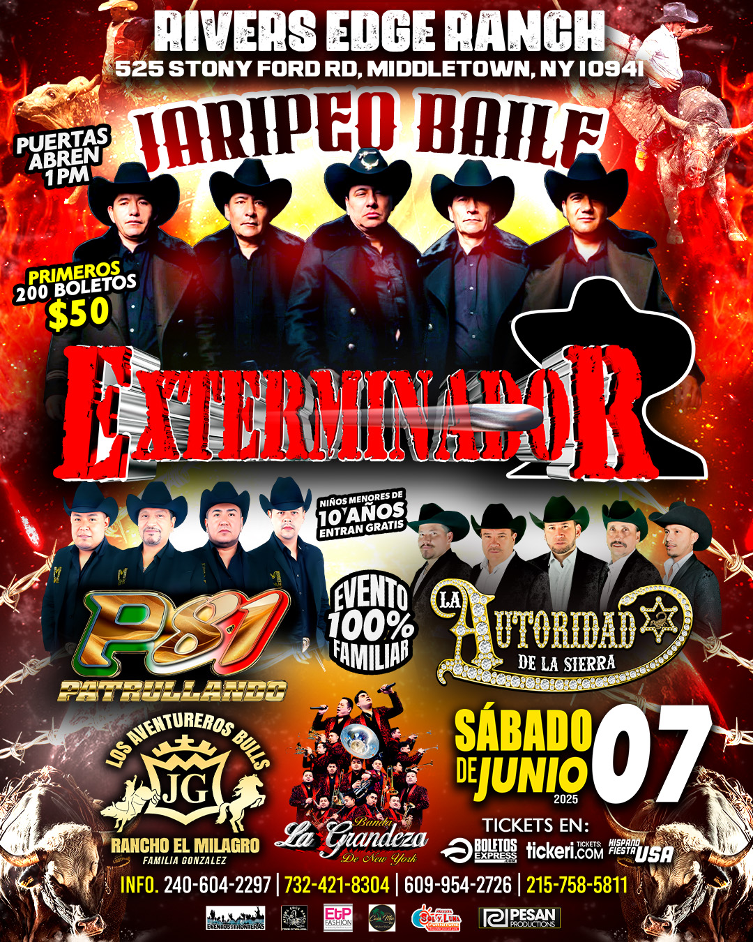 GRUPO EXTERMINADOR • P81 • LA AUTORIDAD DE LA SIERRA EN MIDDLETOWN, NY