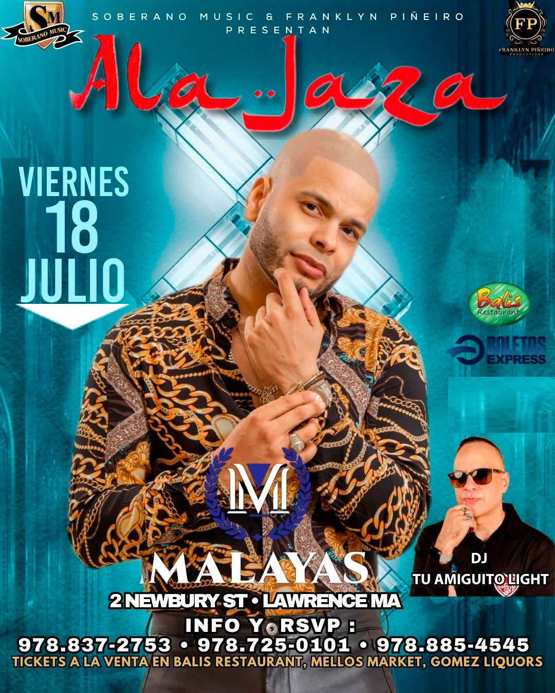 Ala Jaza en concierto