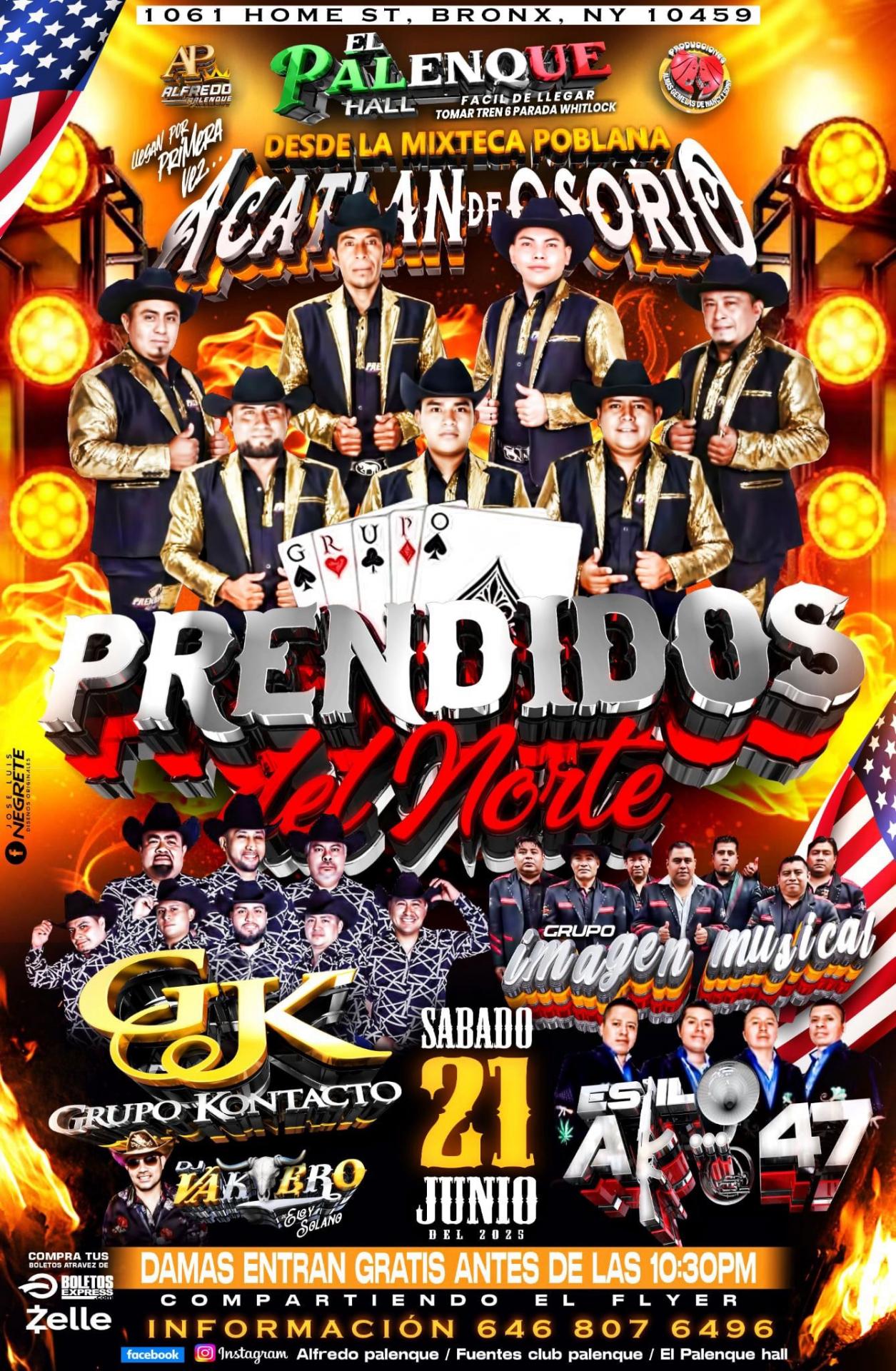 PRENDIDOS DEL NORTE | GRUPO KONTACTO | GRUPO IMAGEN MUSICAL & AK47