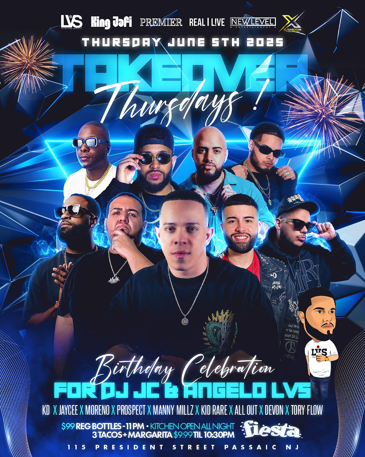 DJ KD, JAYCEE, MORENO, PROSPECT, MANNY MILLS, KID RARE. ALL OUT, DEVON, TORY FLOW
