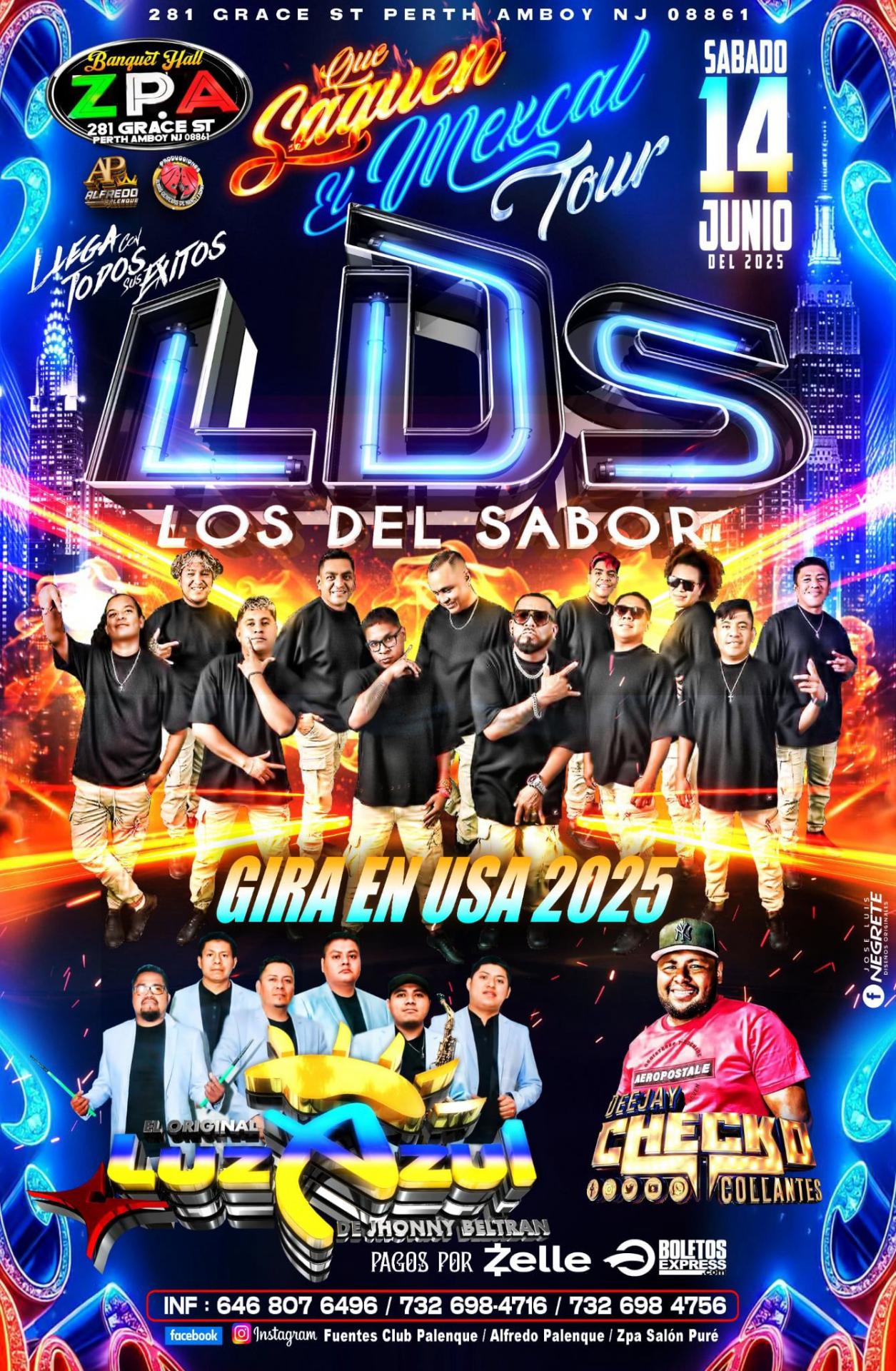 LDS LOS DEL SABOR & LUZ AZUL